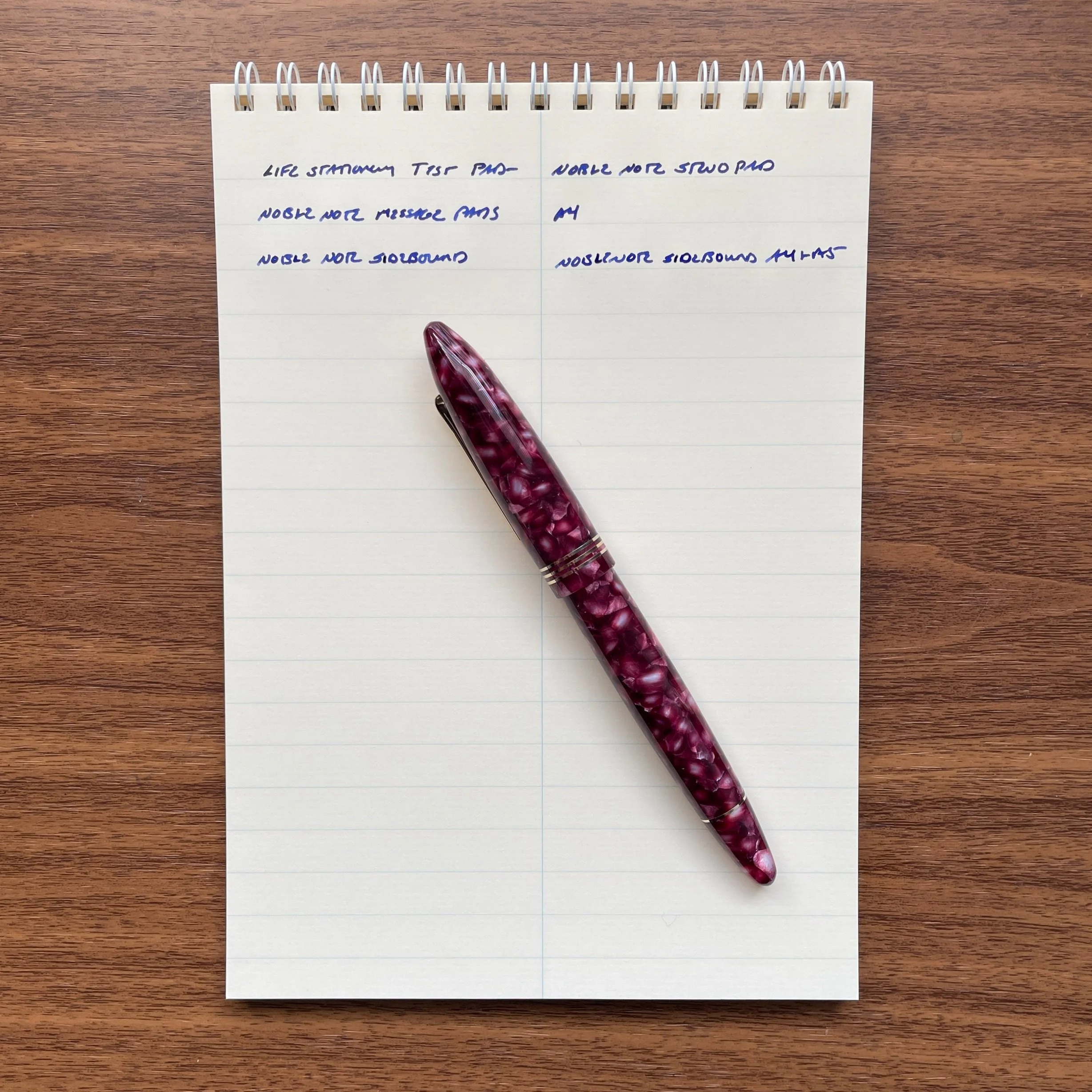 Life Stenographer's Notebook (Top Bound) — The Gentleman Stationer