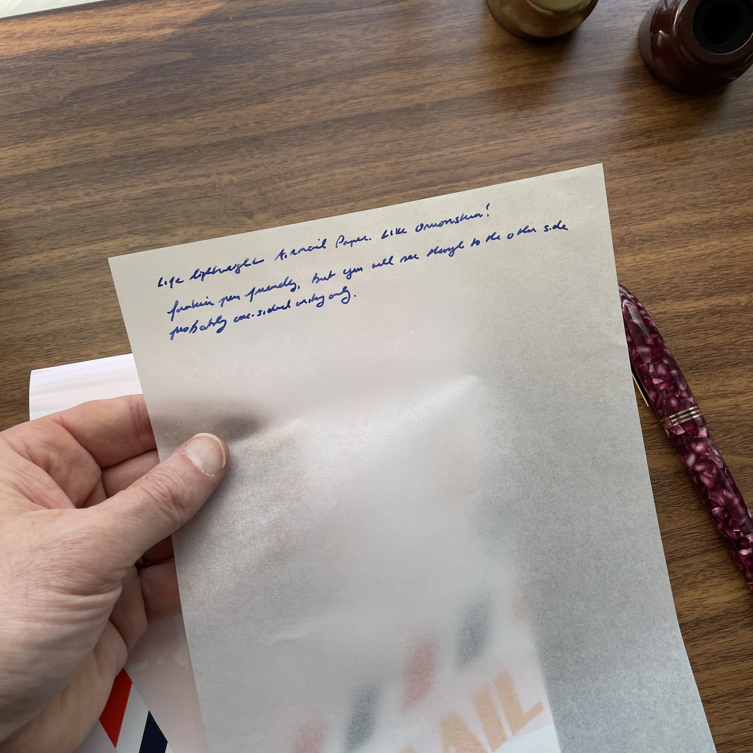 Life Airmail Paper Pad Translucent