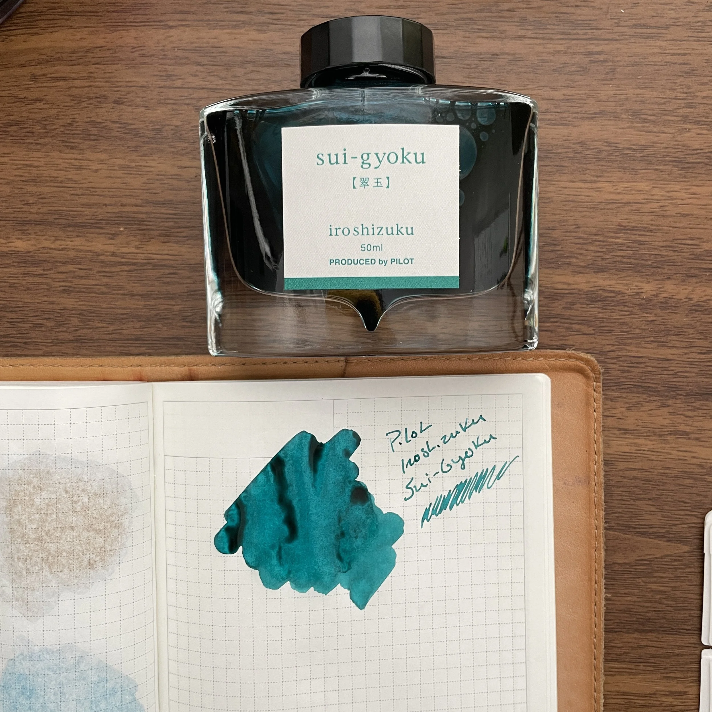 Pilot Iroshizuku Sui-Gyoku (Swatch)