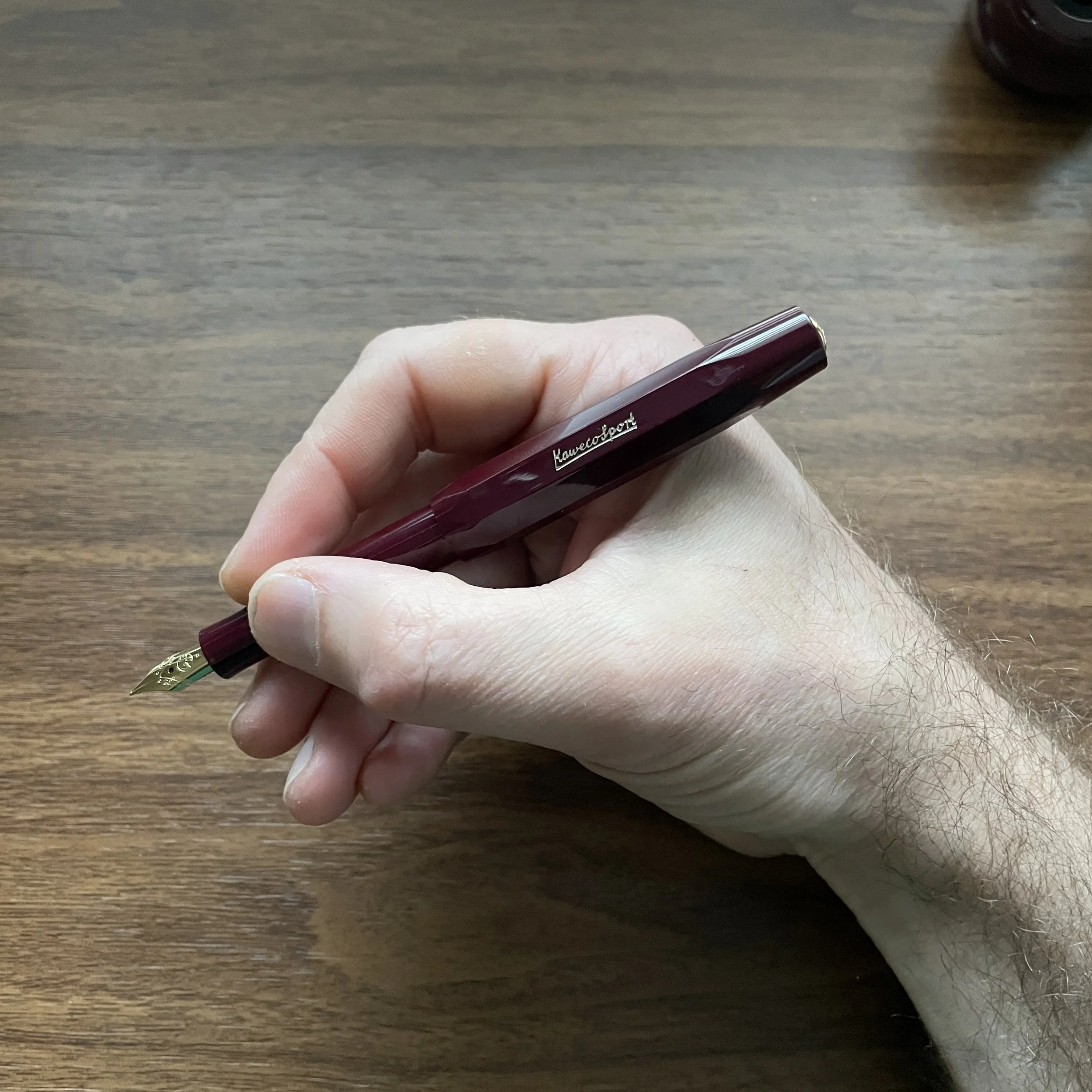 Kaweco Classic Sport Burgundy In-Hand