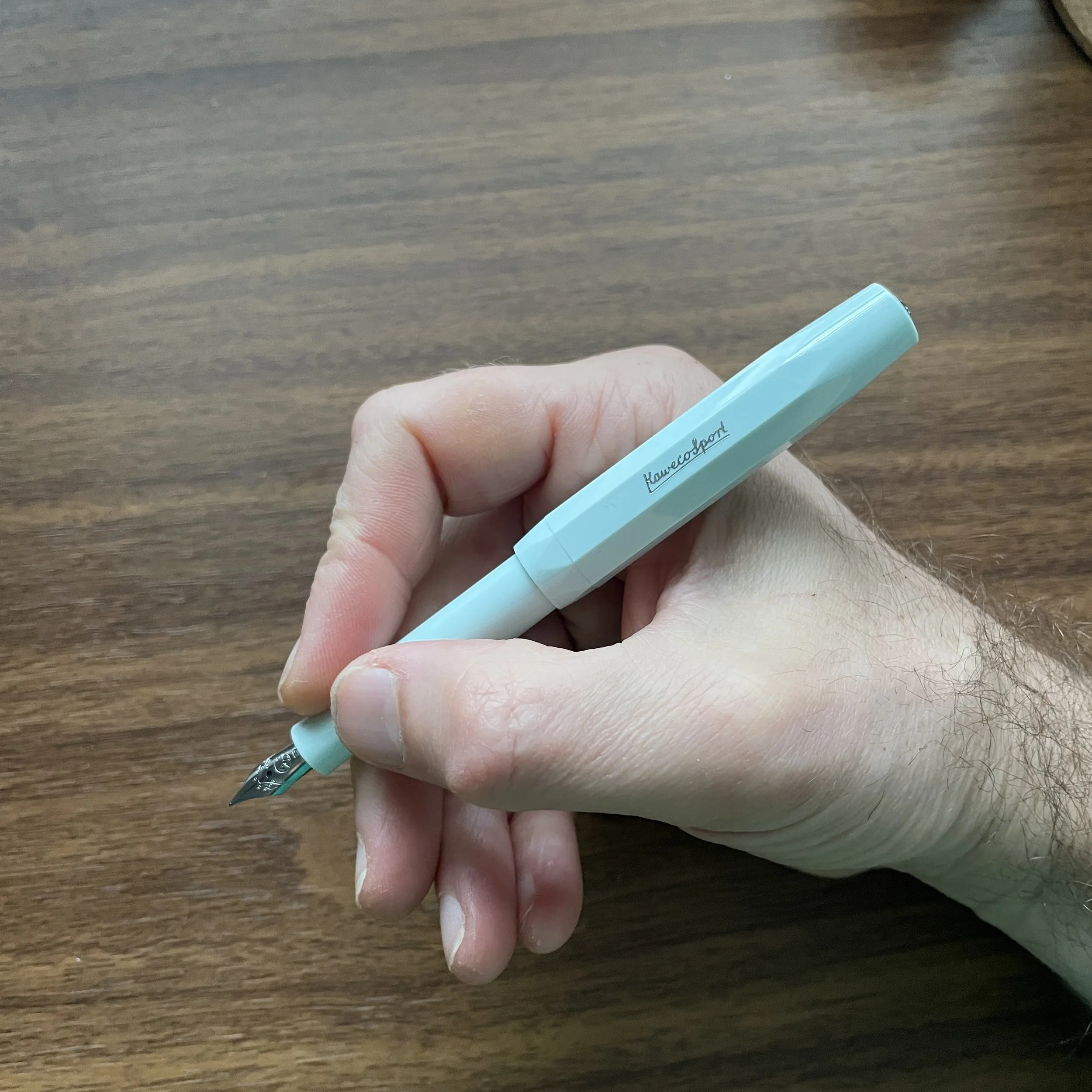 Kaweco Skyline Sport Mint In-Hand