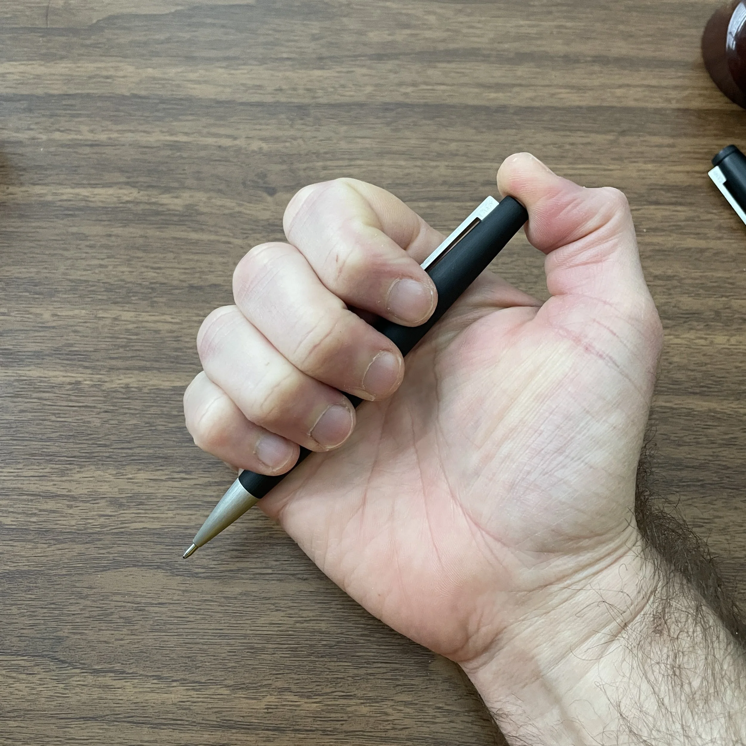 Lamy 2000 Ballpoint In-Hand Knock
