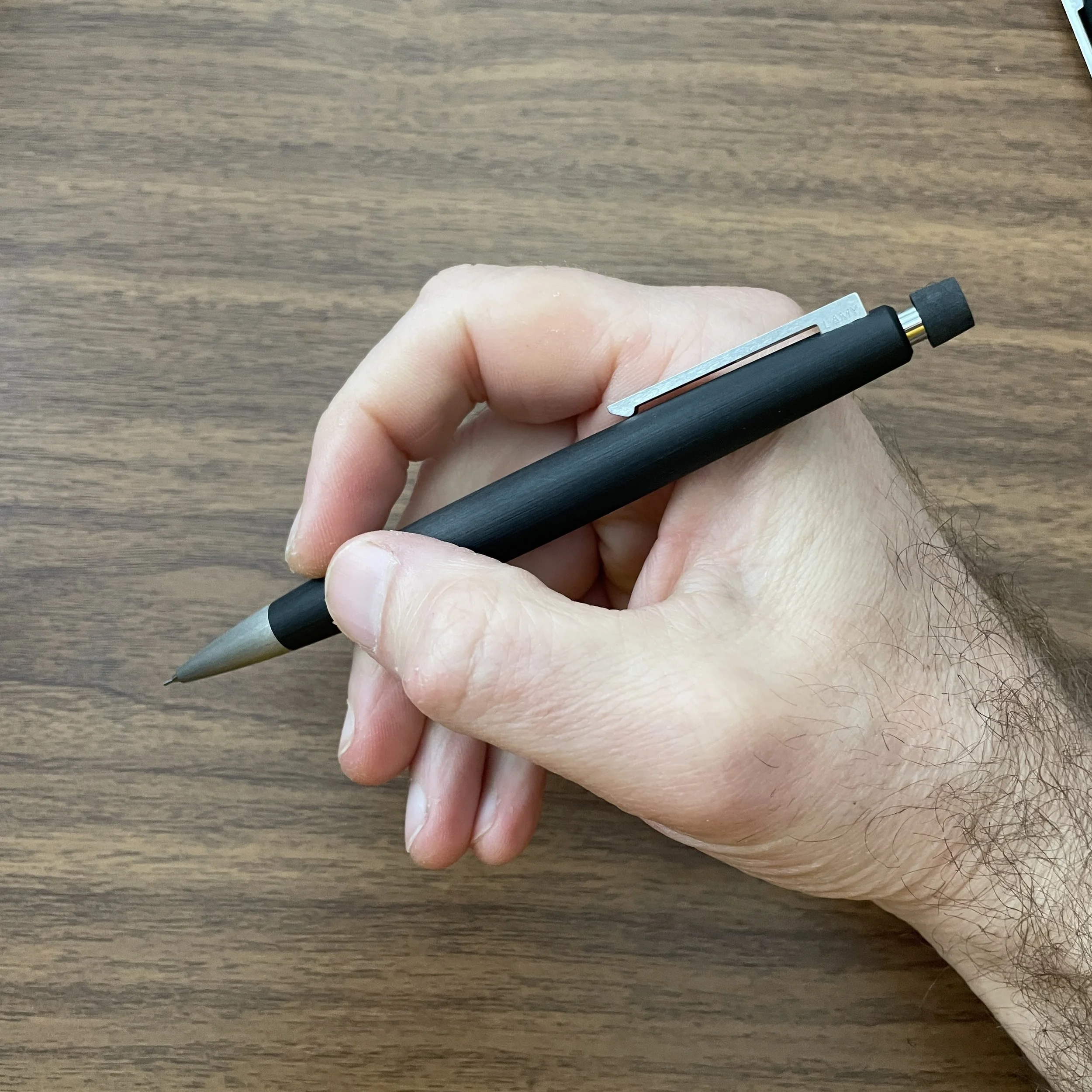 Lamy 2000 Mechanical Pencil In-Hand