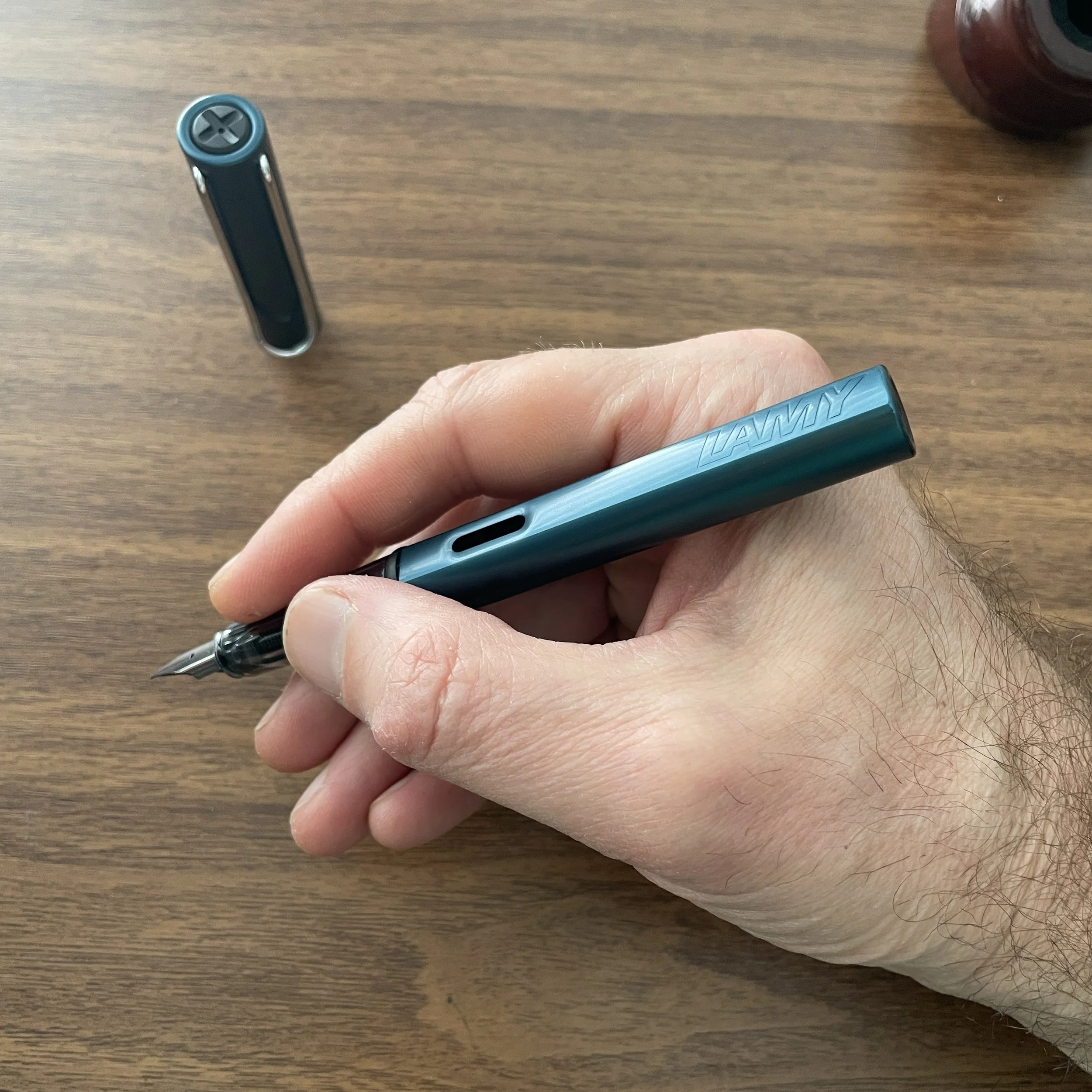 Lamy AL-Star Special Edition Petrol Fountain Pen Unposted