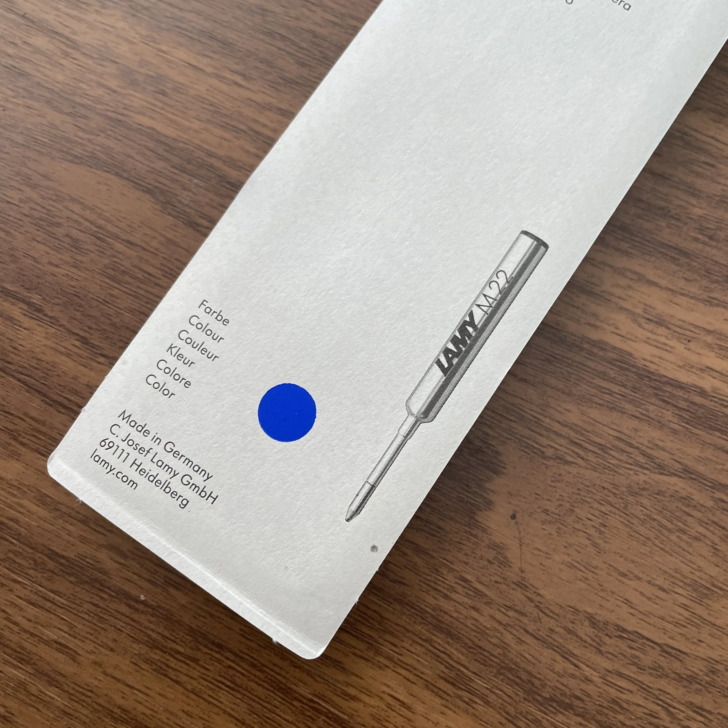 Lamy M22 Ballpoint Refill