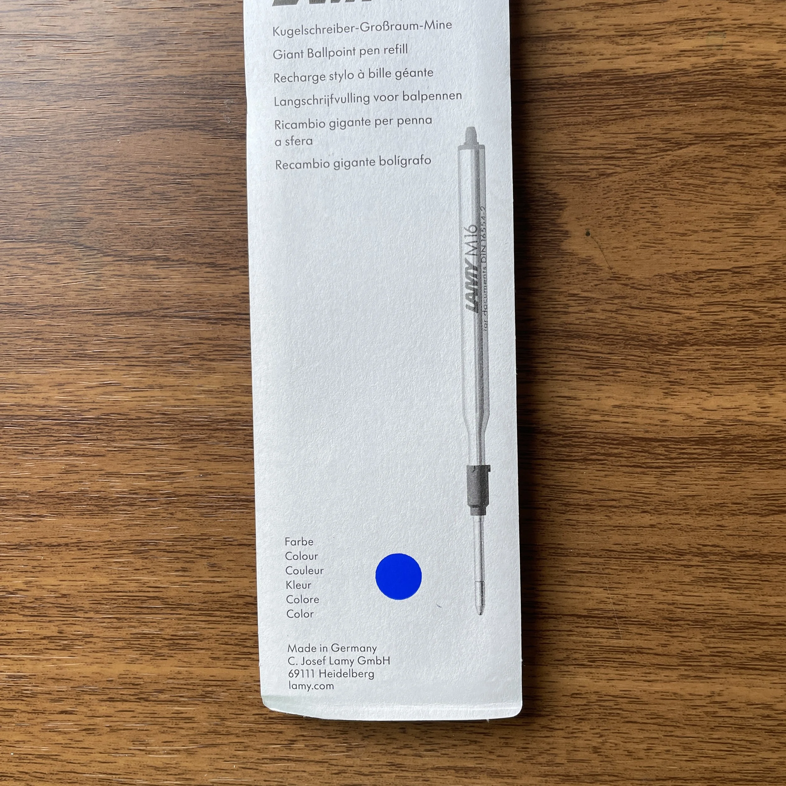 Lamy M16 Ballpoint Refill