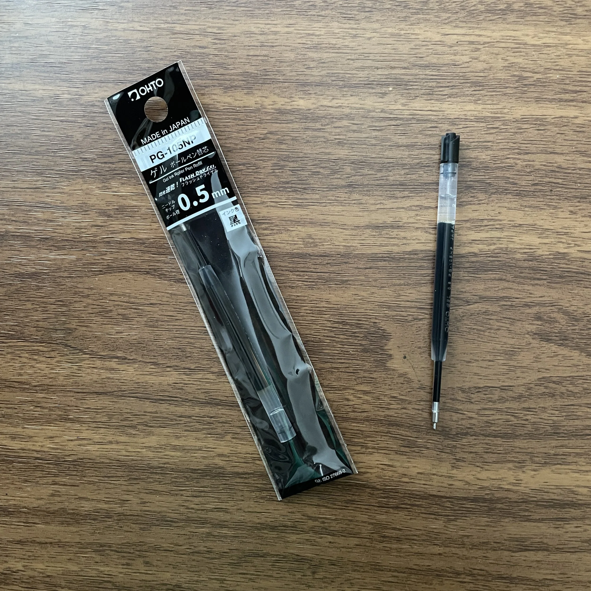 Ohto Rays Gel Pen Refill .5mm