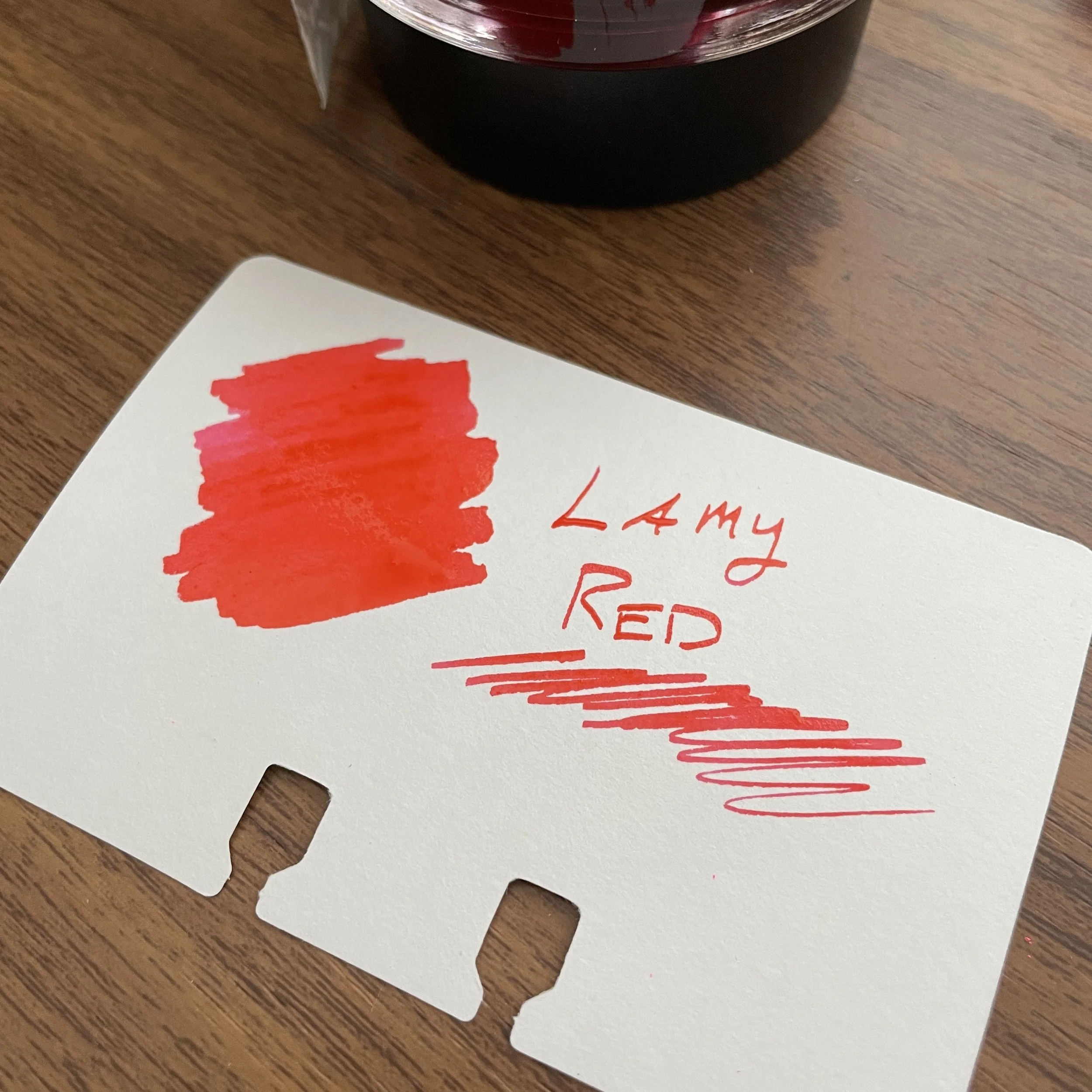 Lamy Bottled Ink Red