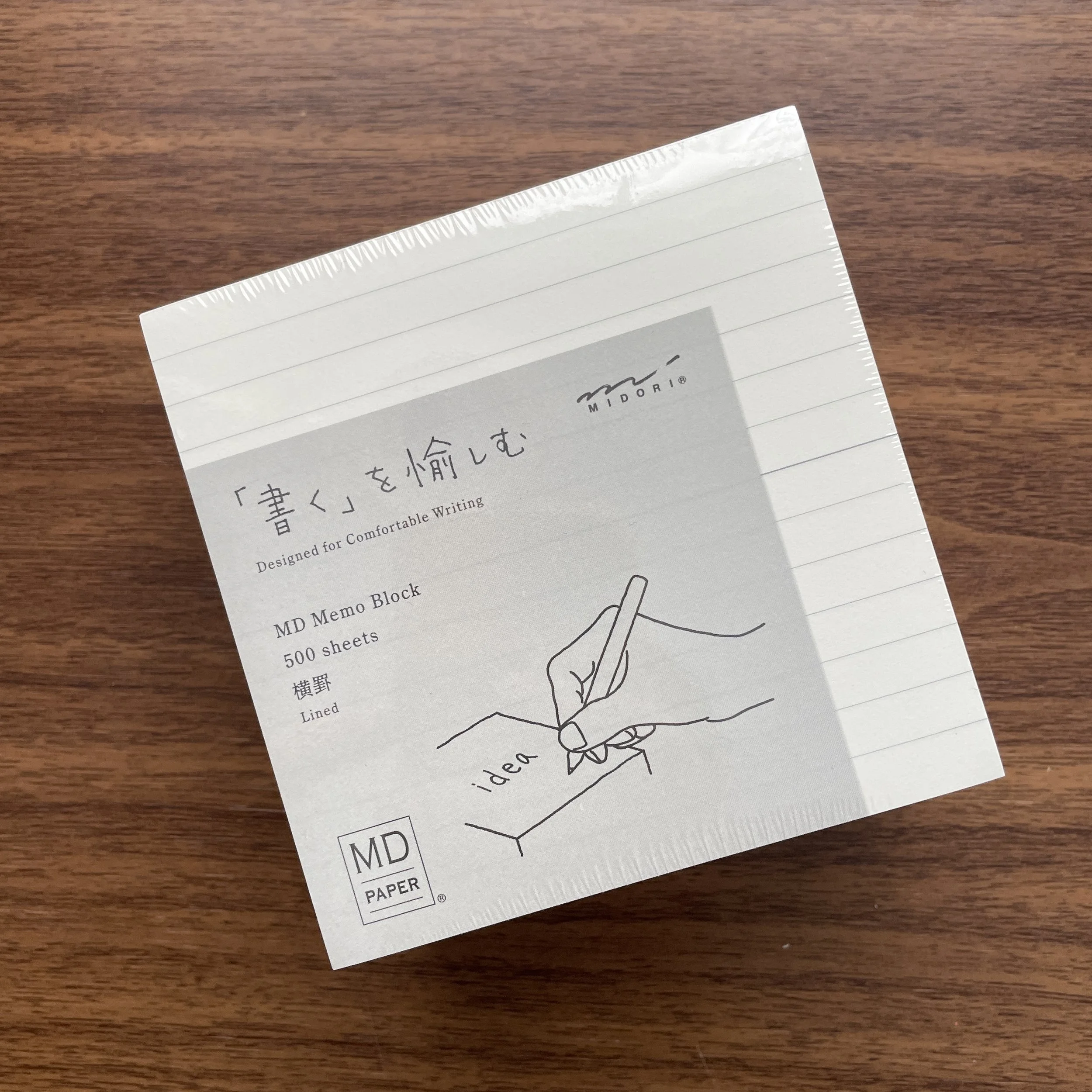 Midori MD Block Notepad (Lined)