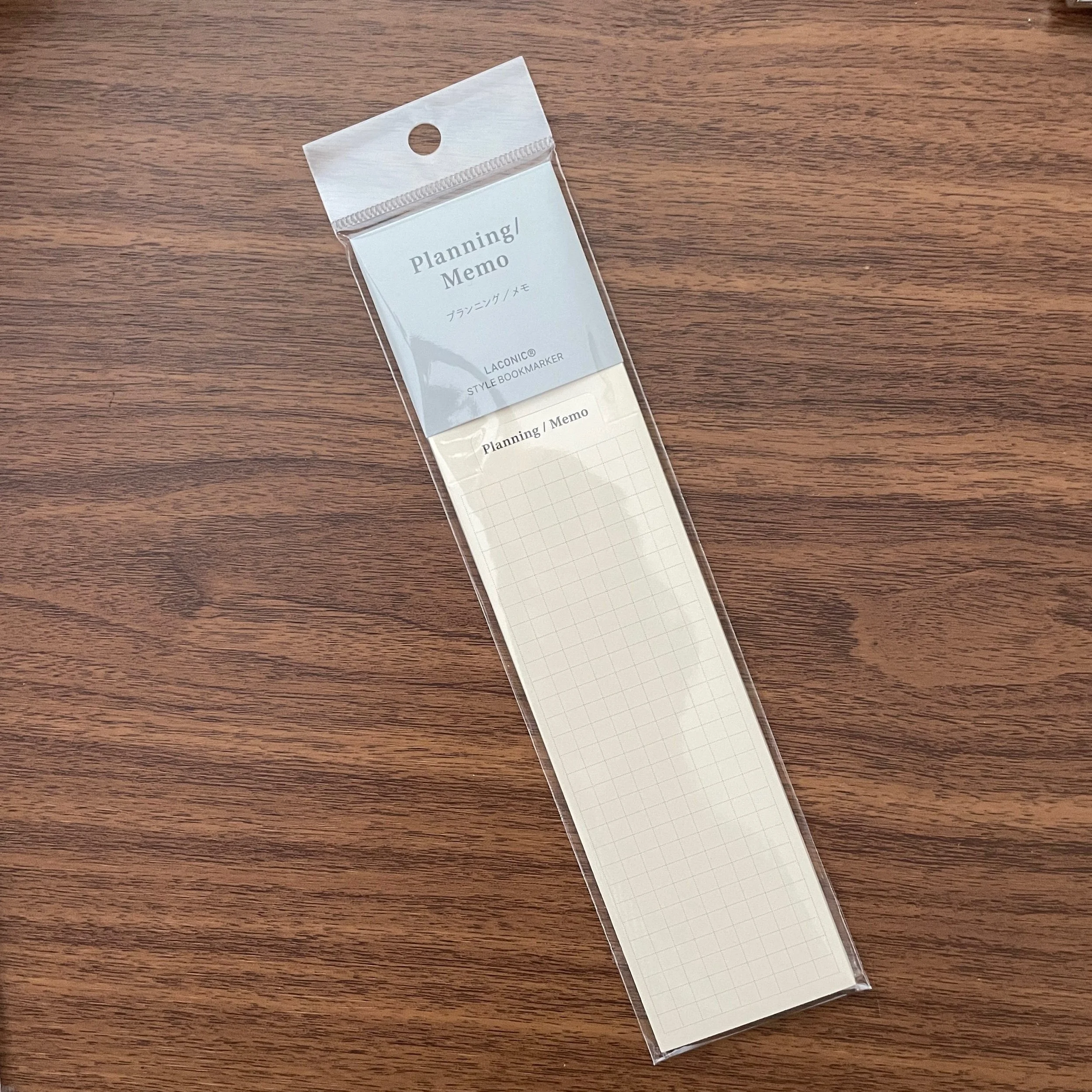Laconic Style Bookmarker (Planning/Memo)