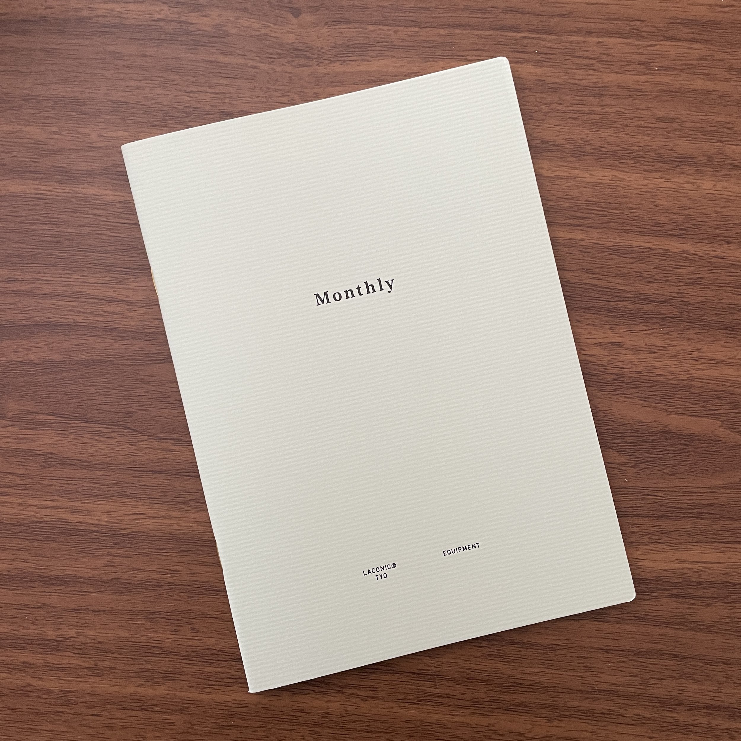 Laconic Style Monthly A5