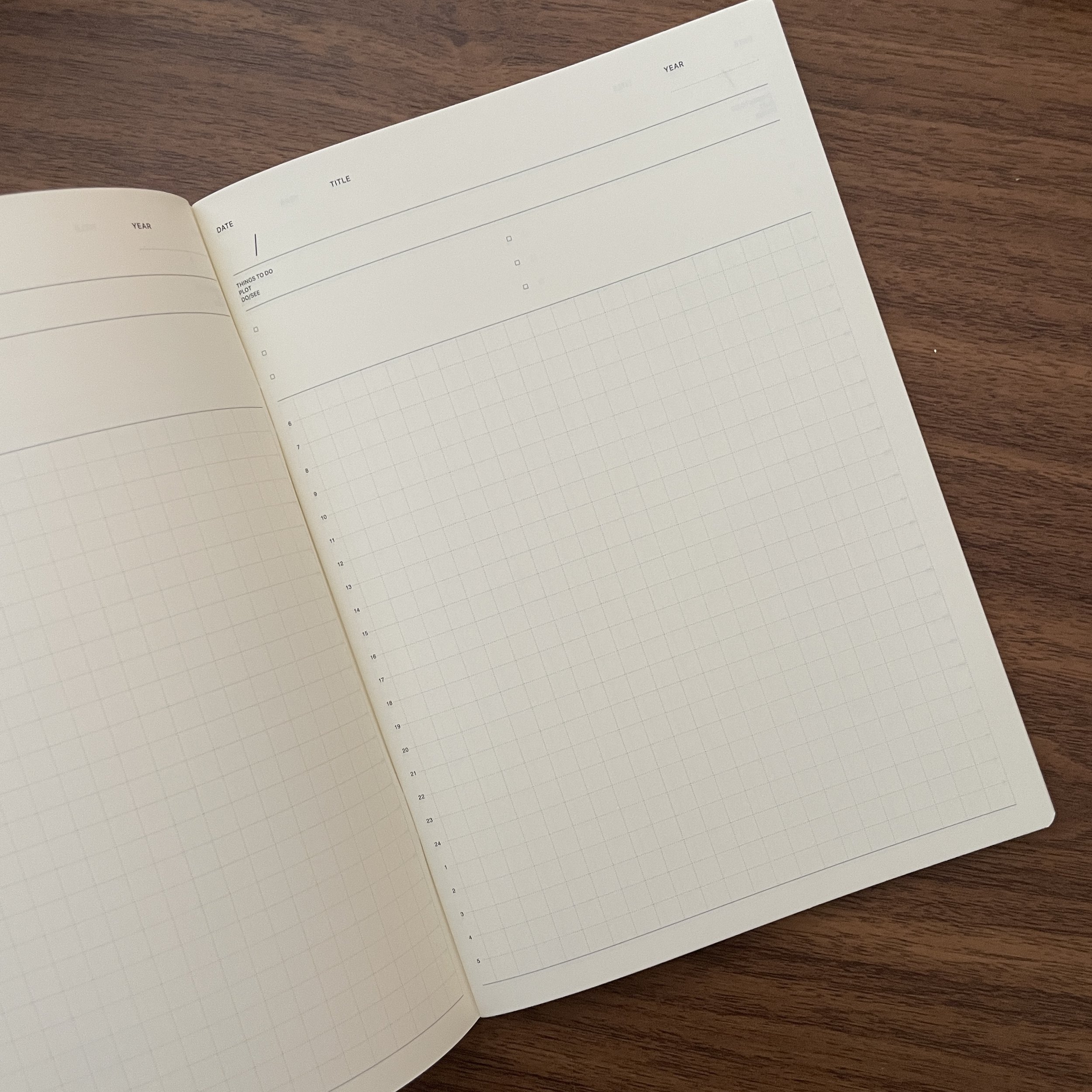 Laconic Style A5 Daily Layout