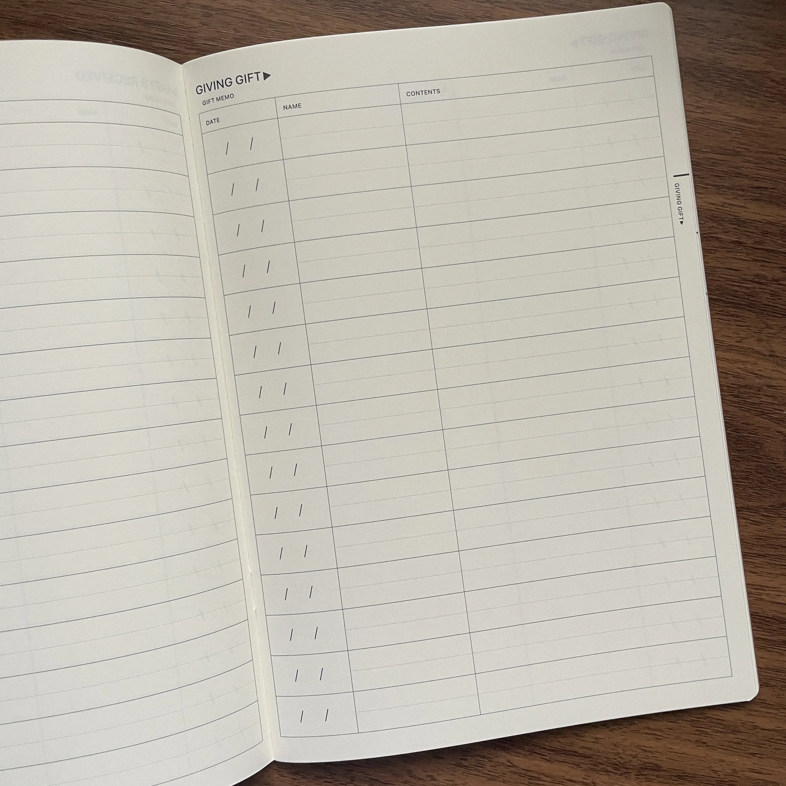 Laconic Style A5 My Life Gifts Given (Copy)