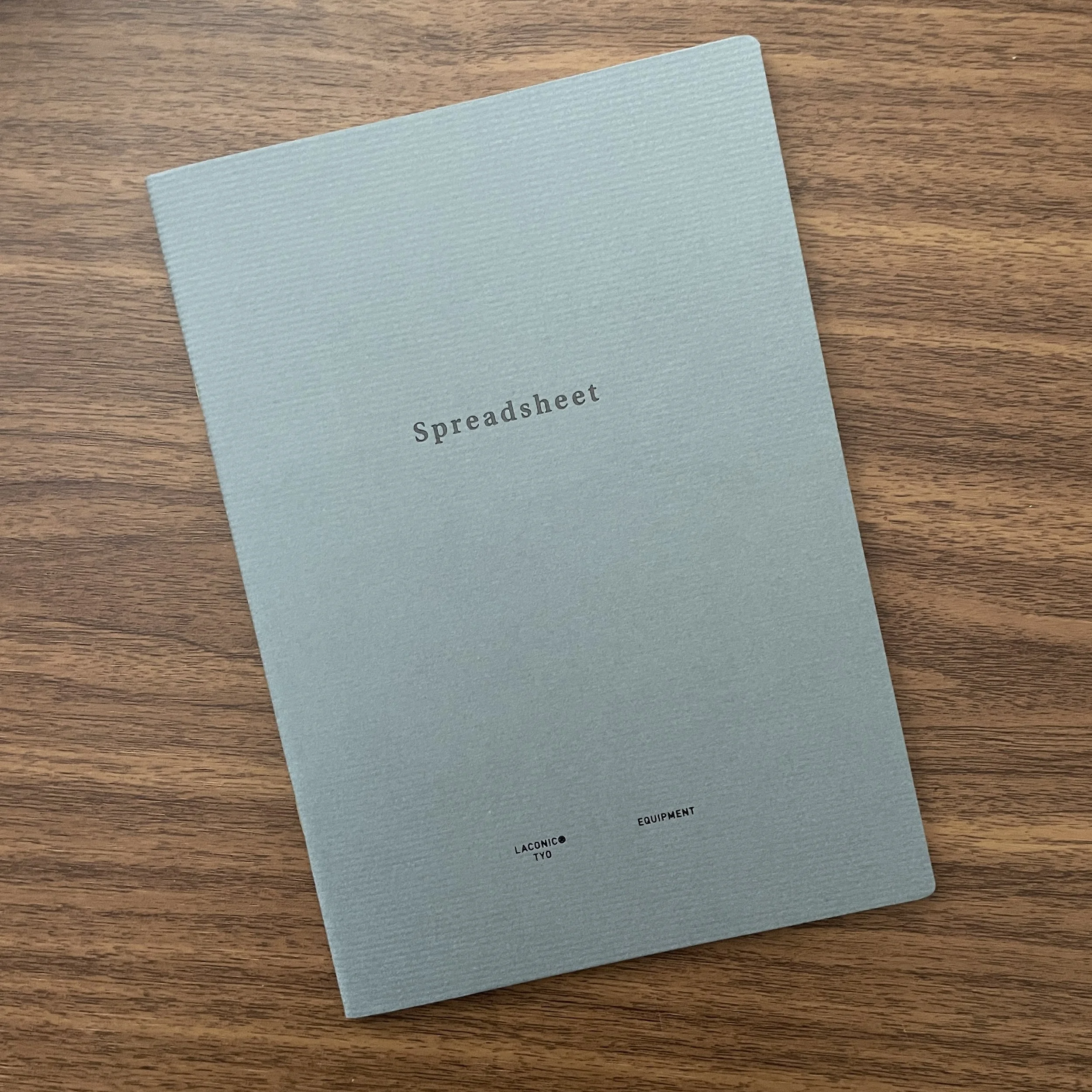 Laconic Style A5 Spreadsheet