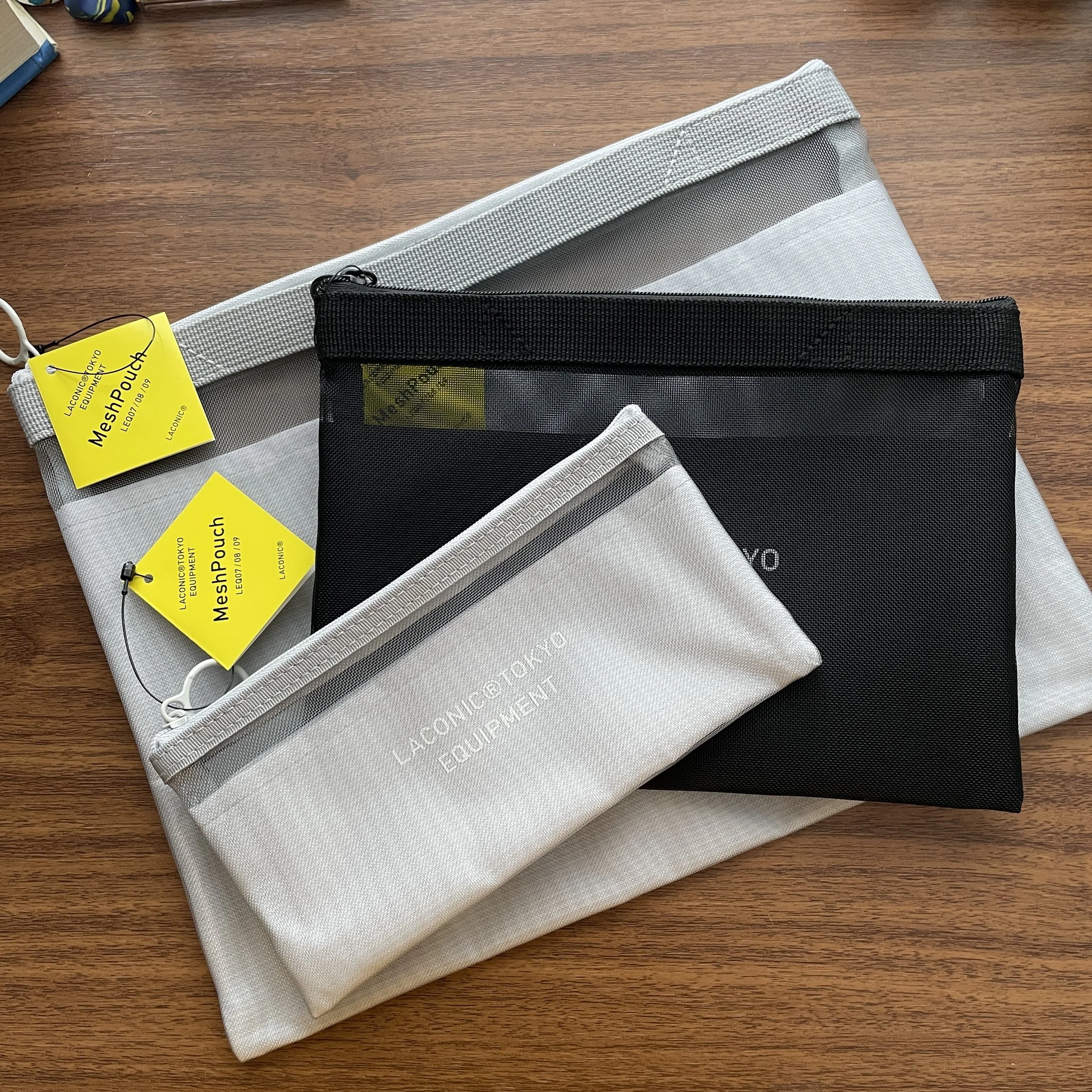 Laconic Style Mesh Pouches All Styles