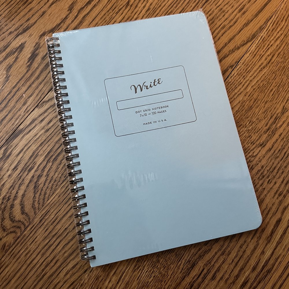 Write Notepads Dot Grid Notebook — The Gentleman Stationer