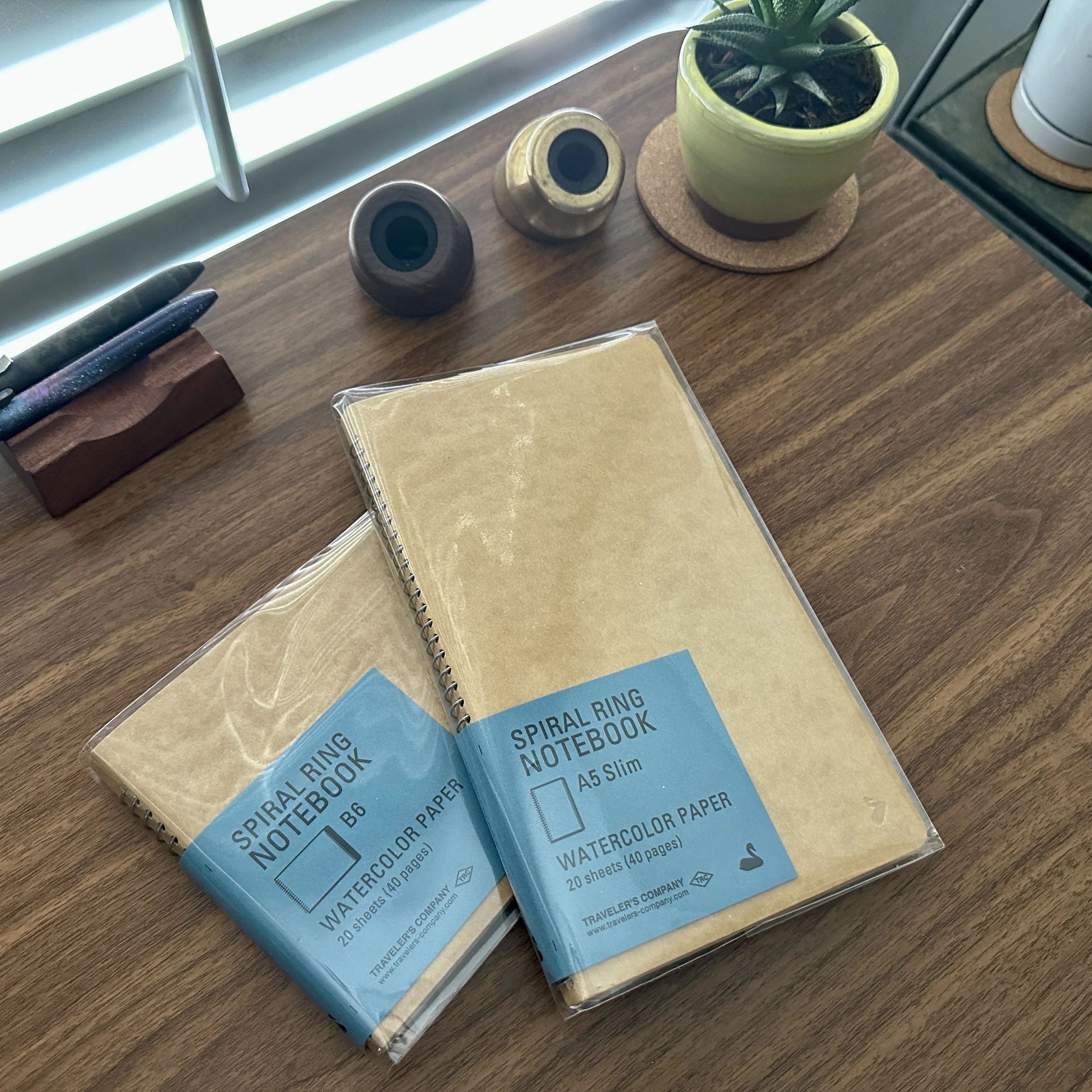 Traveler's Company Spiral Notebooks