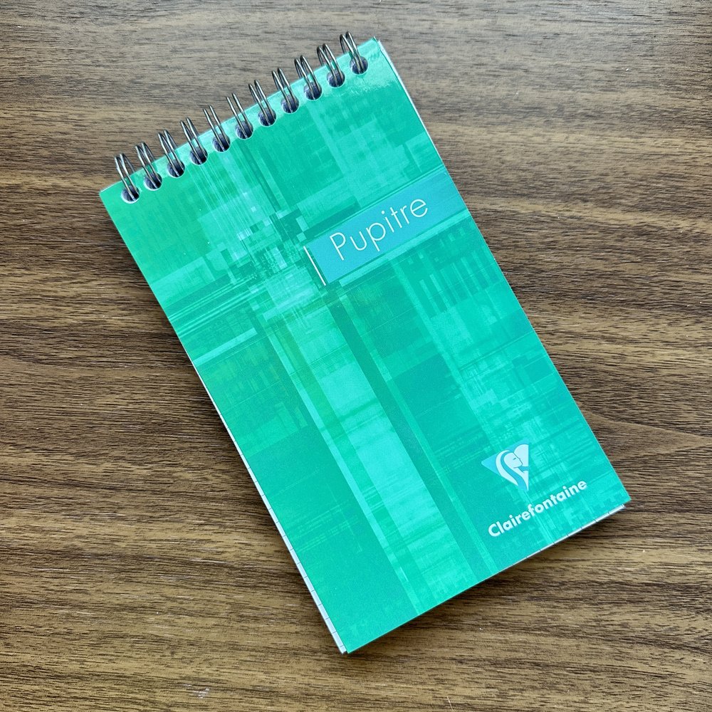 Clairefontaine Top-Bound Reporter's Style Notebooks (Lined or Grid