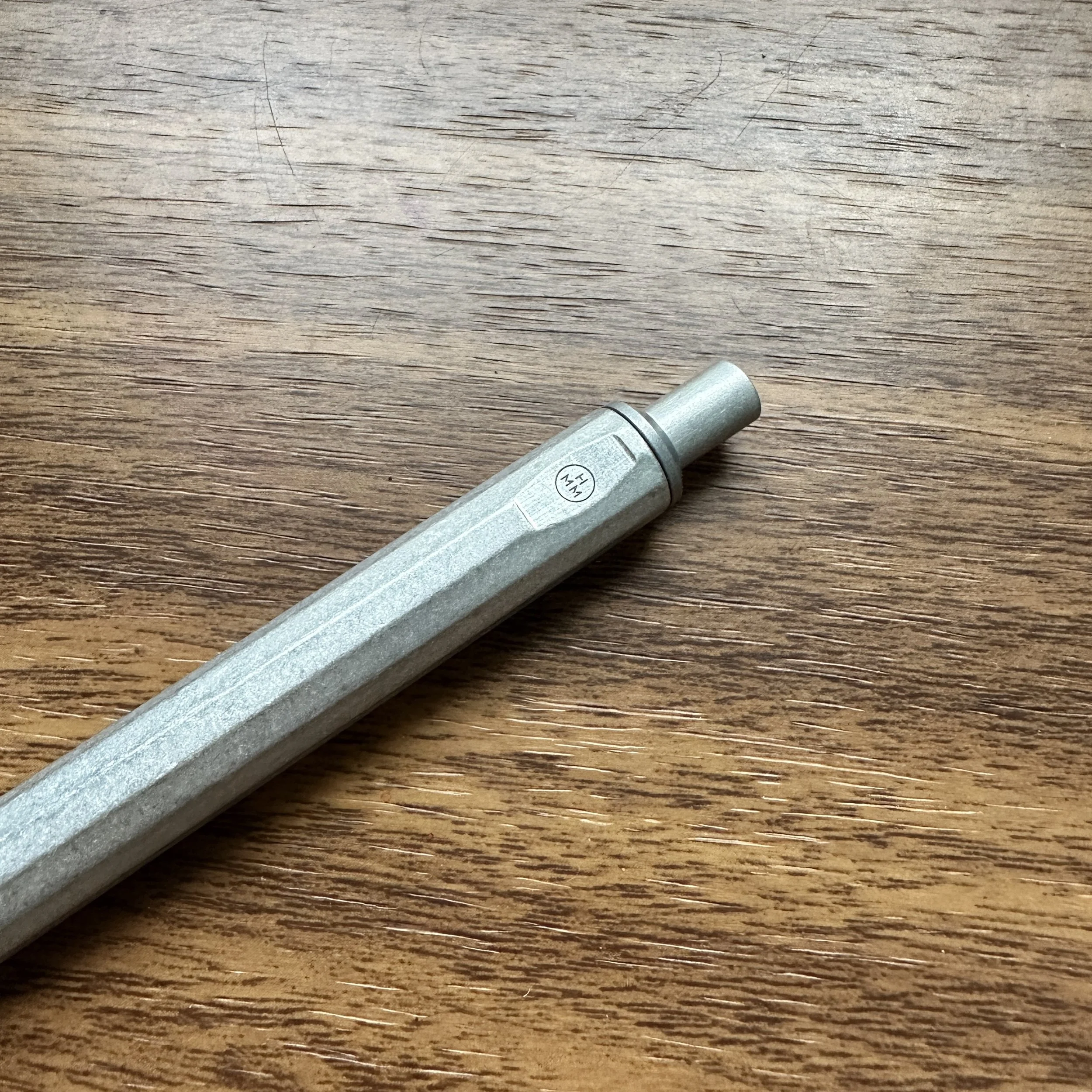HMM Ballpoint Raw Aluminum (Knock)