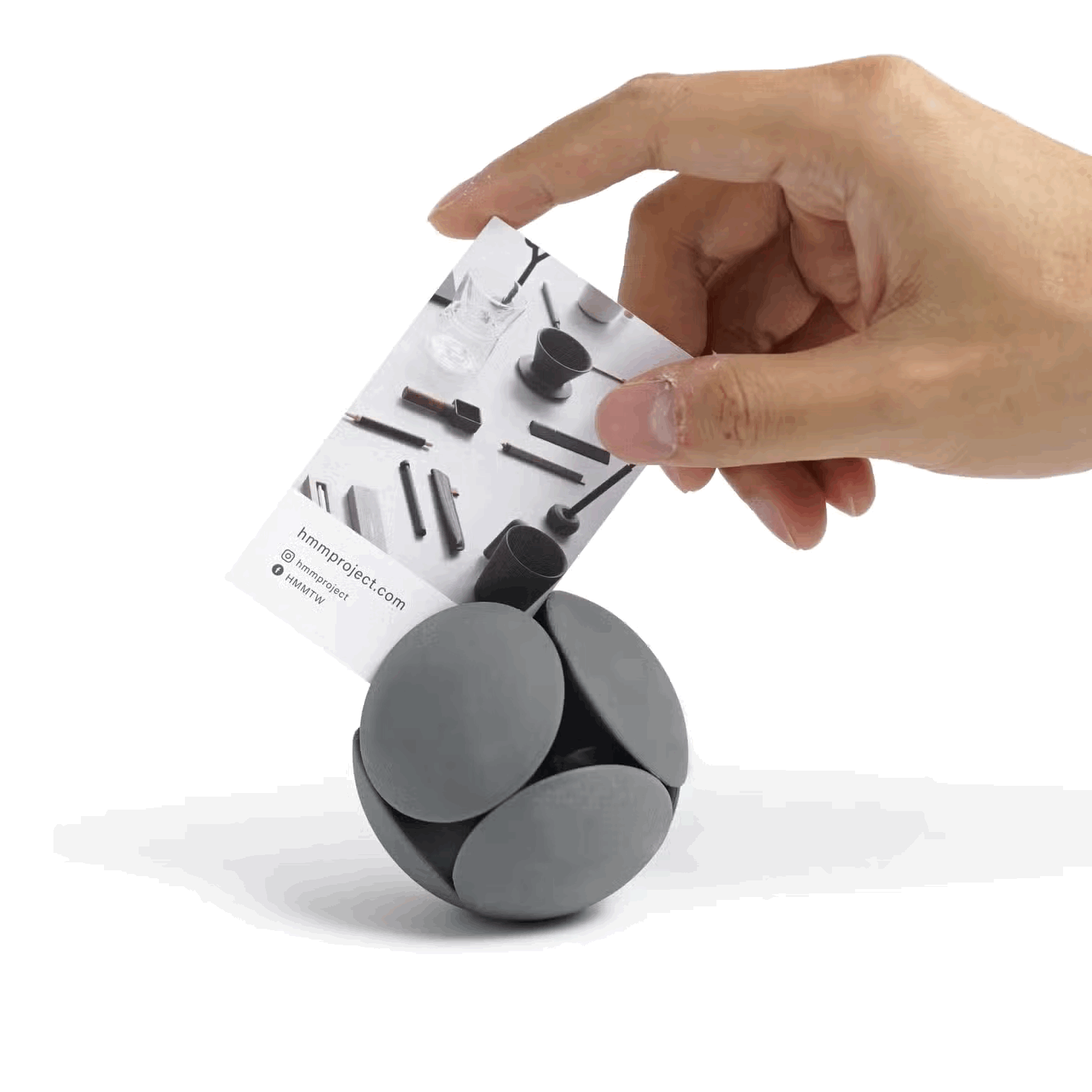 HMM Eraser Ball Card Holder