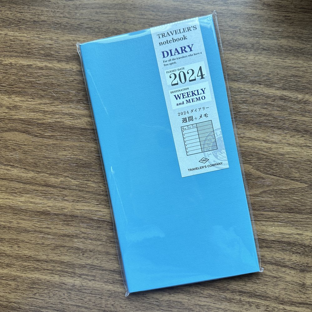 Traveler's Notebook Refill 2024 Weekly (Passport Size)