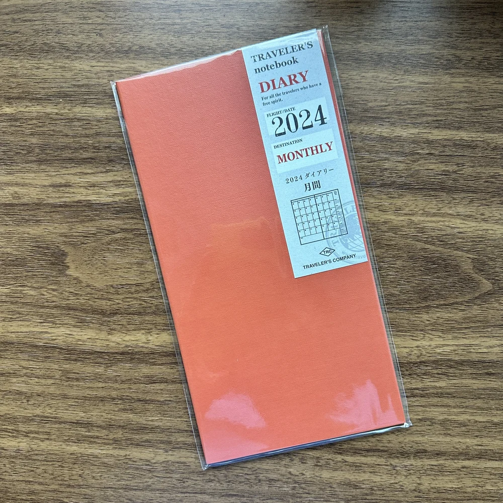Traveler's Notebook Diary/Planner Refills (2024 Standard Dated) — The  Gentleman Stationer