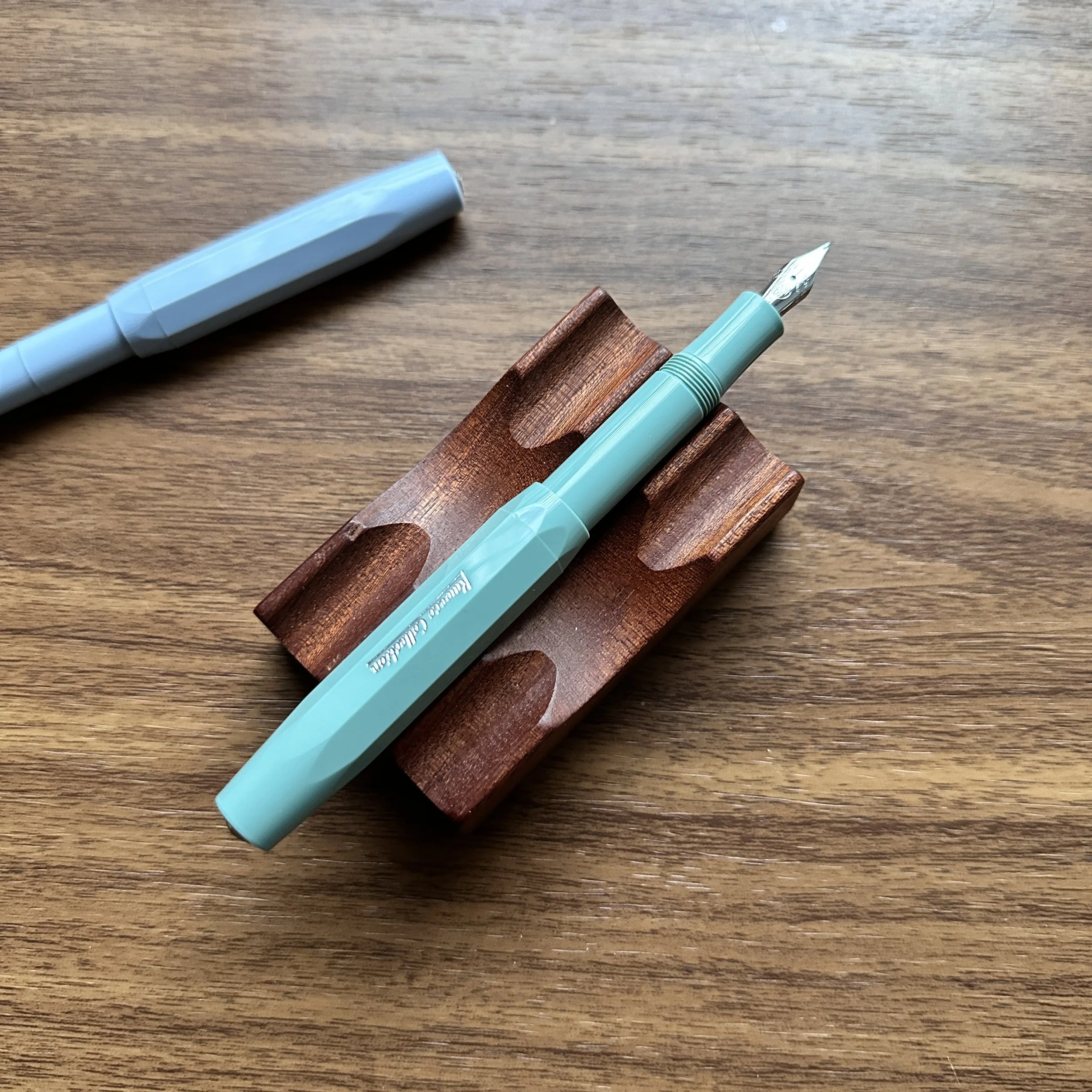 Kaweco Collection Smooth Sage Fountain Pen (Open)