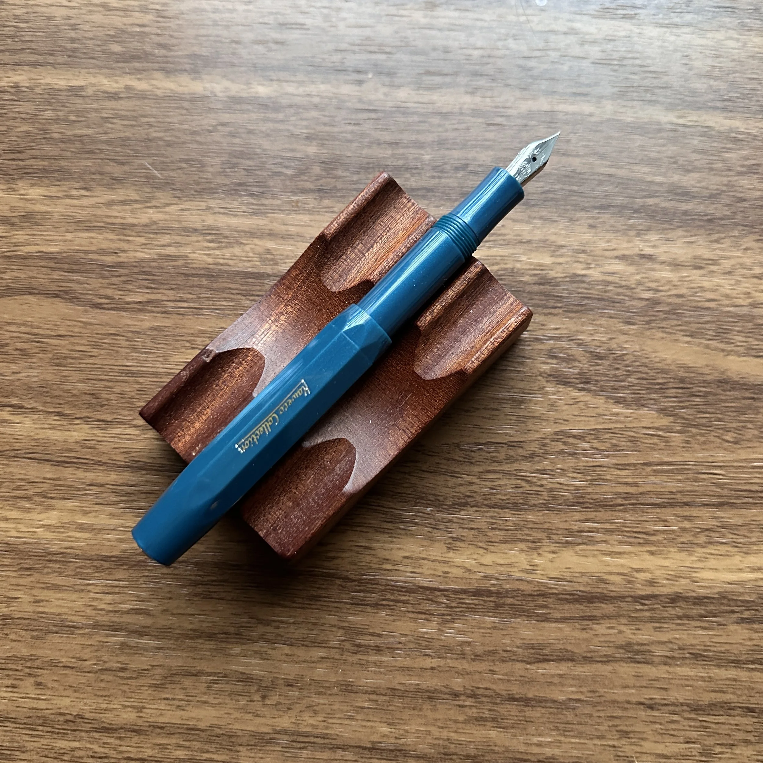 Kaweco Collection Teal Fountain Pen (Open)