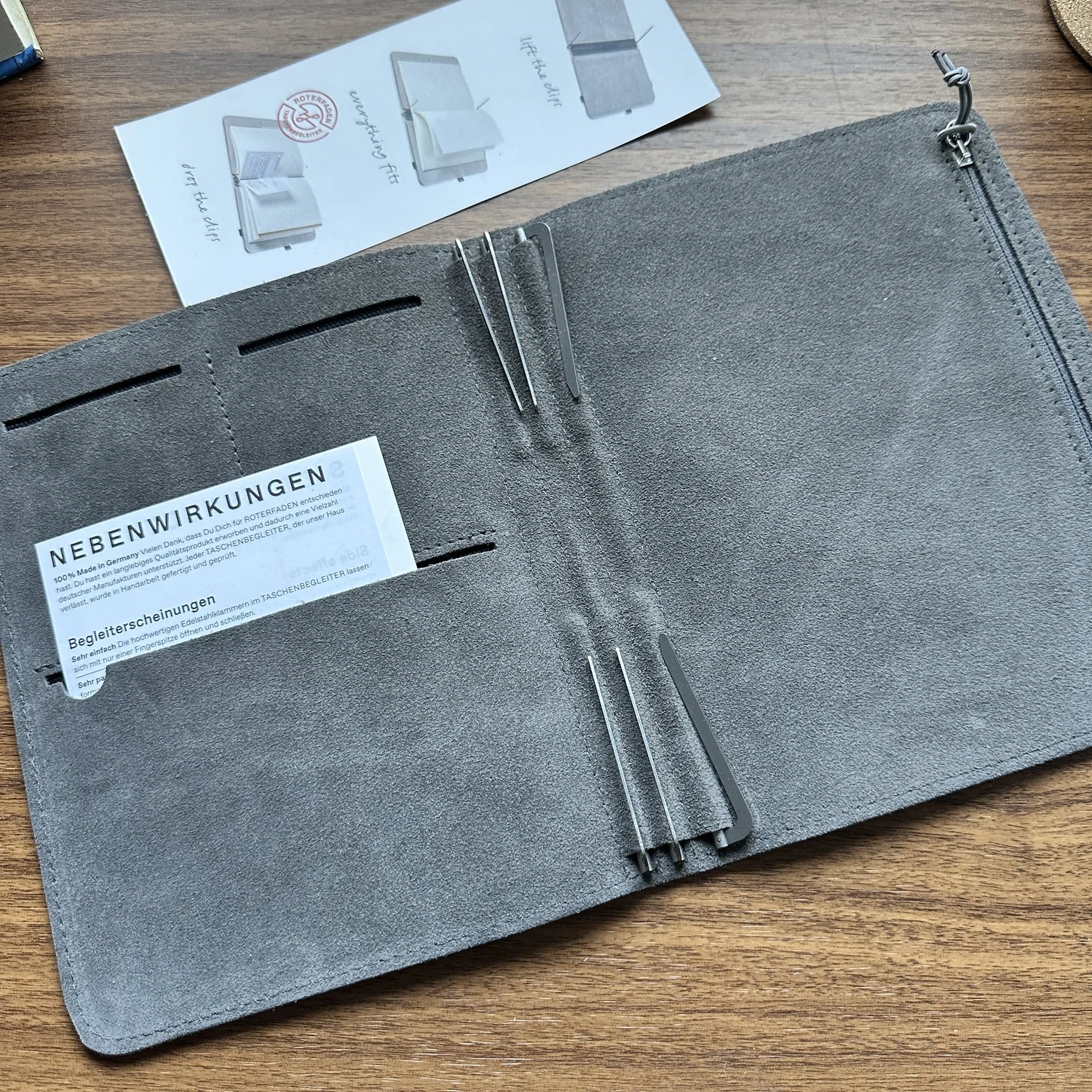 Roterfaden Taschenbegleiter SO_20 Organizer (A5 and B6) — The 