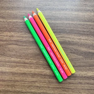 Crayon Bicolore Caran D'Ache Rouge/Graphite - Crayon Double Mine Résistant | Taille 17cm | FSC