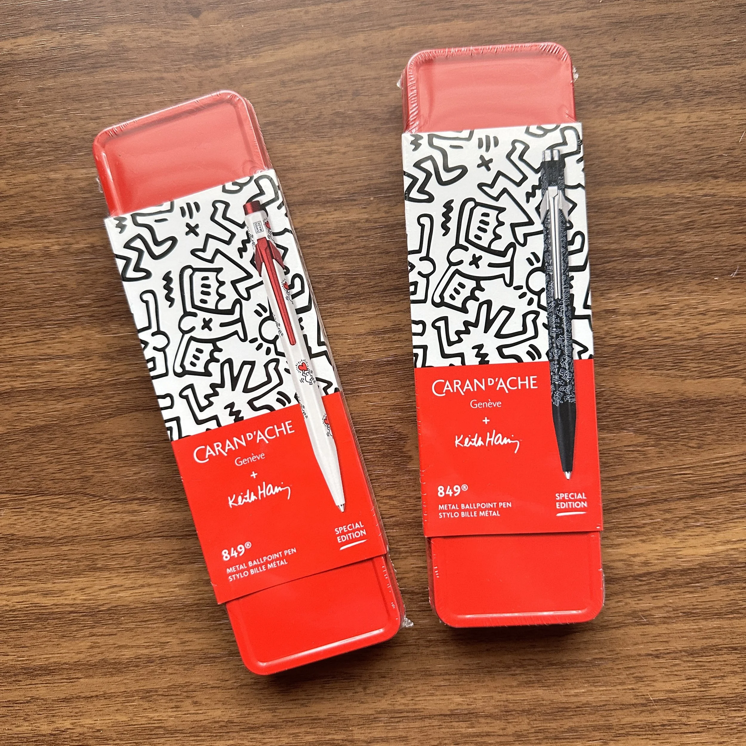 Caran d'Ache Keith Haring 849 Special Edition Packaging