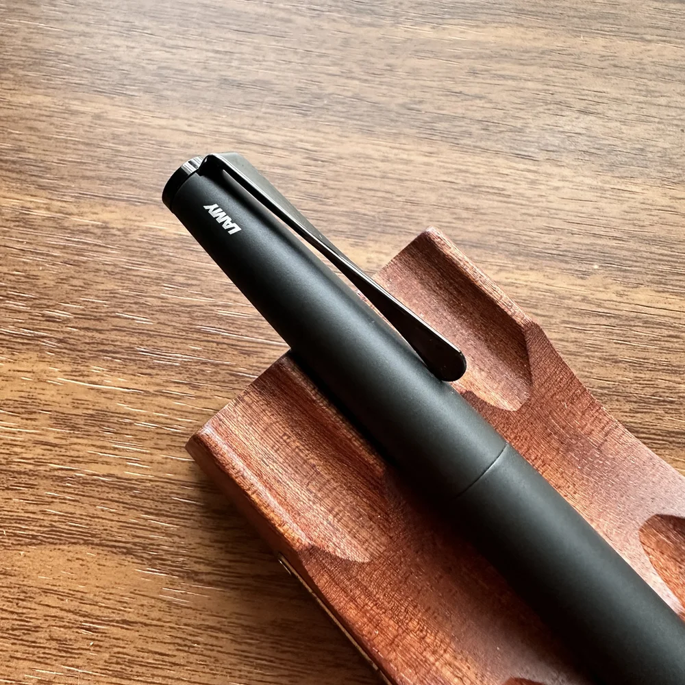 Lamy Studio LX All-Black Pens (Fountain, Rollerball, and Ballpoint
