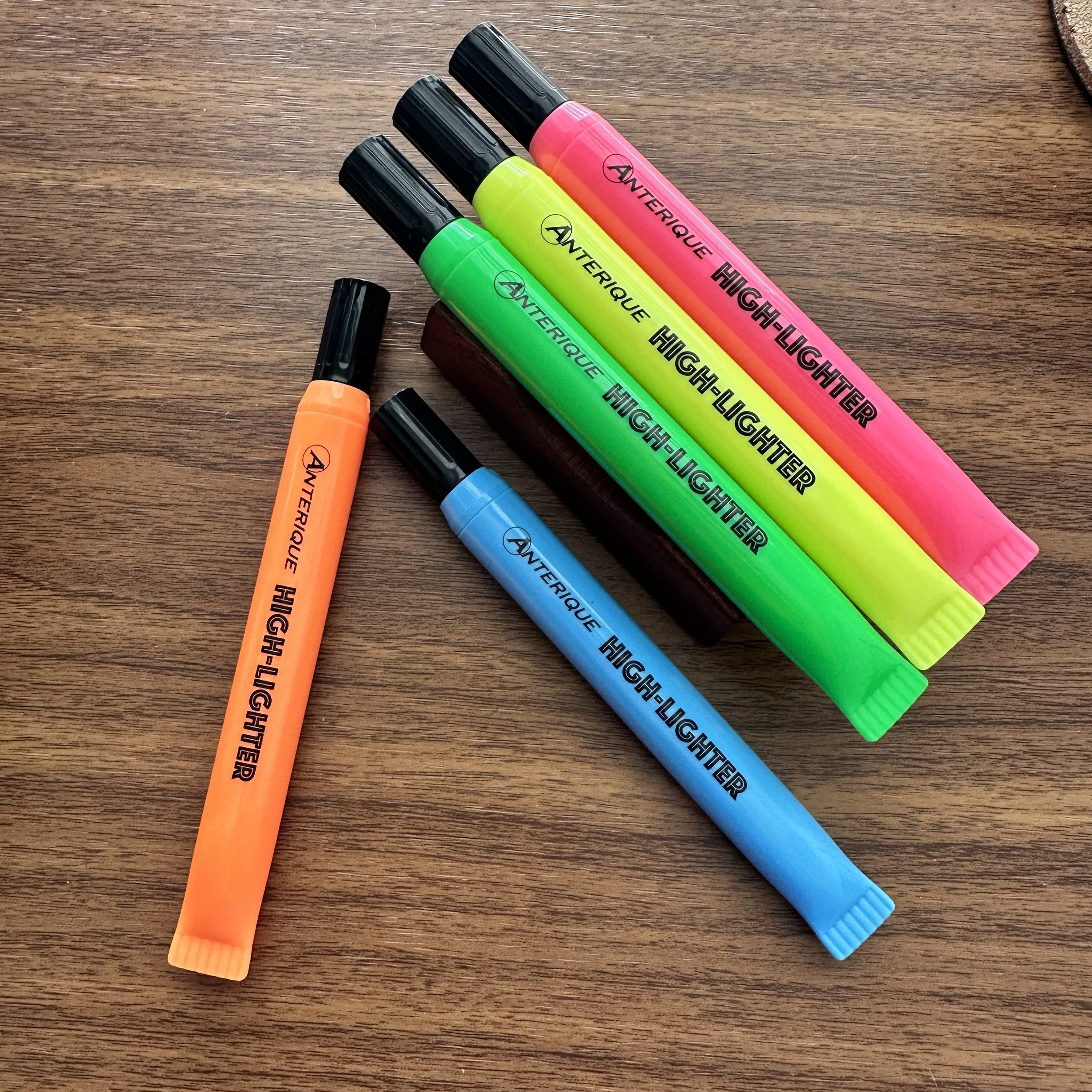 Anterique Fluorescent Highlighters (Five Colors)