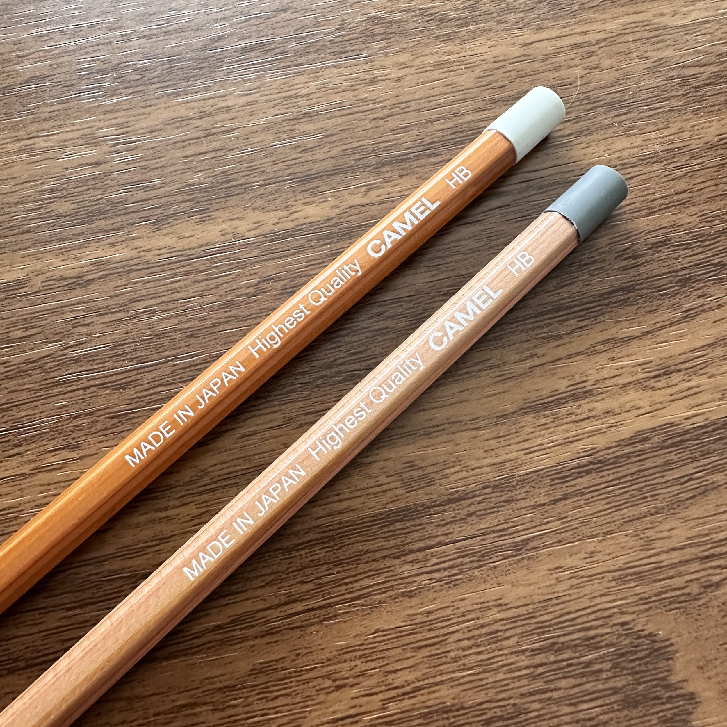 Camel CA-P4 HB Pencils two-toned wood