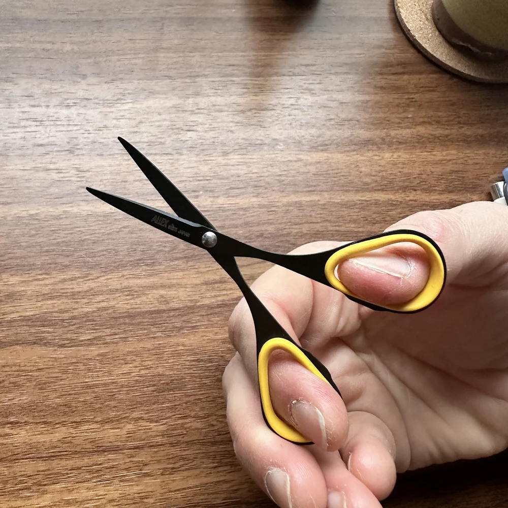 Allex Slim 100 Stainless Steel Scissors (Fluorine Coating) — The