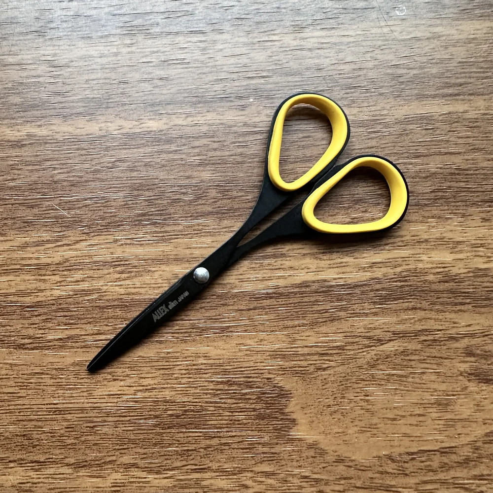 Allex Slim 100 Stainless Steel Scissors (Fluorine Coating