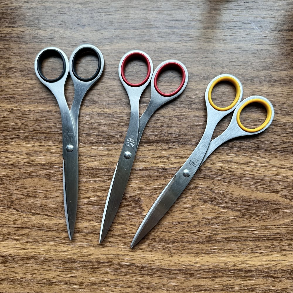 Allex S-165 Stainless Steel Office Scissors — The Gentleman Stationer