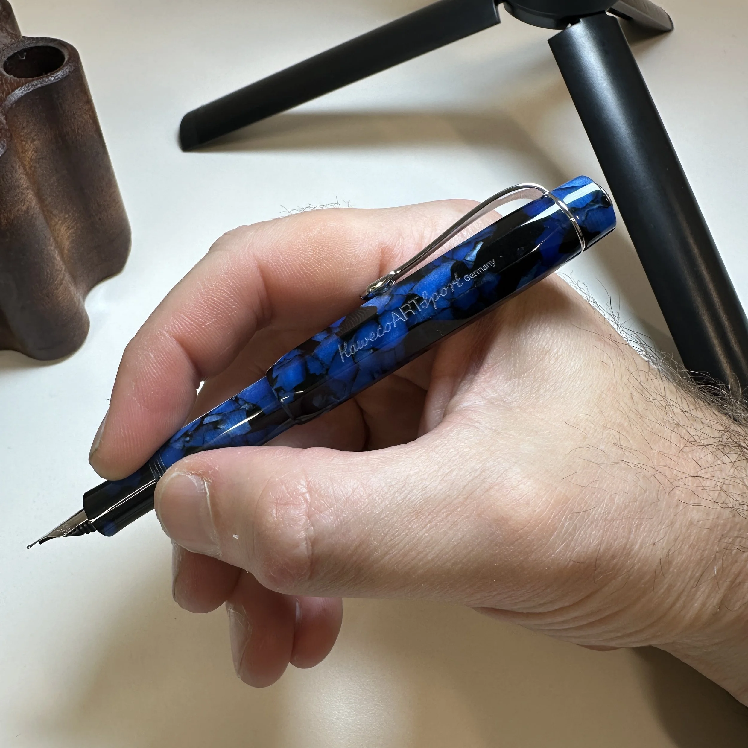 Kaweco Art Sport Fountain Pen Pebble Blue