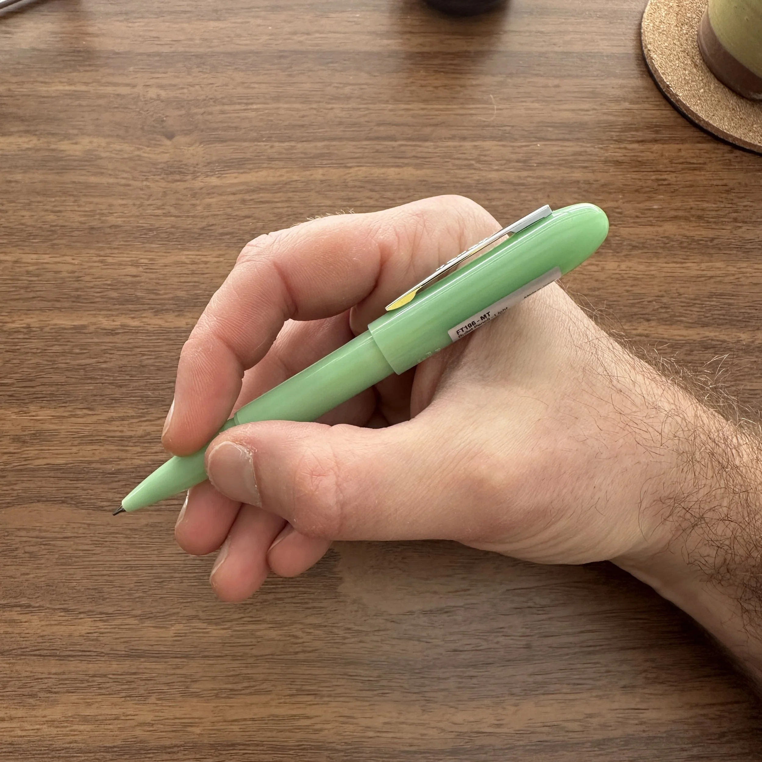Penco Perfection Light Pocket Pen in-Hand Posted
