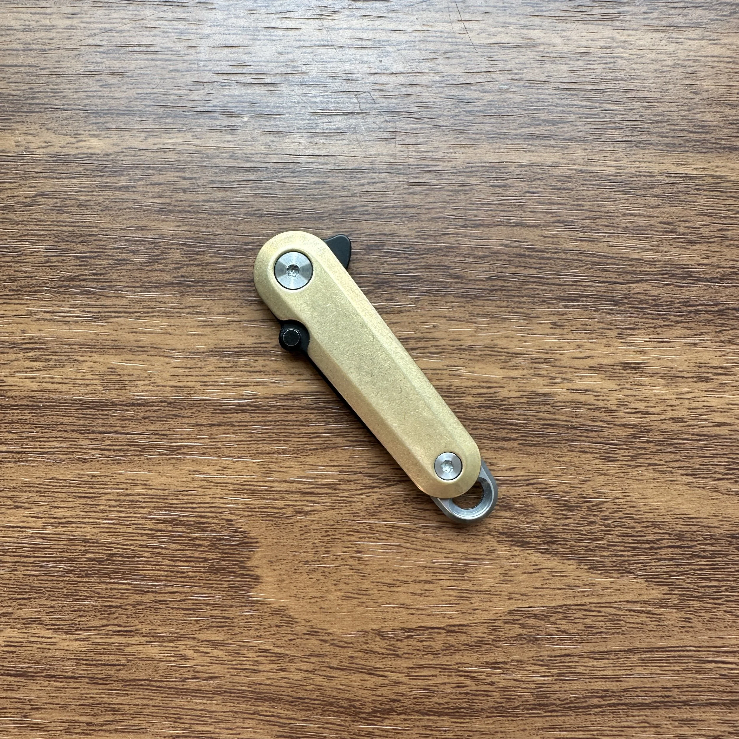 Craighill Lark Pocketknife Black-Brass