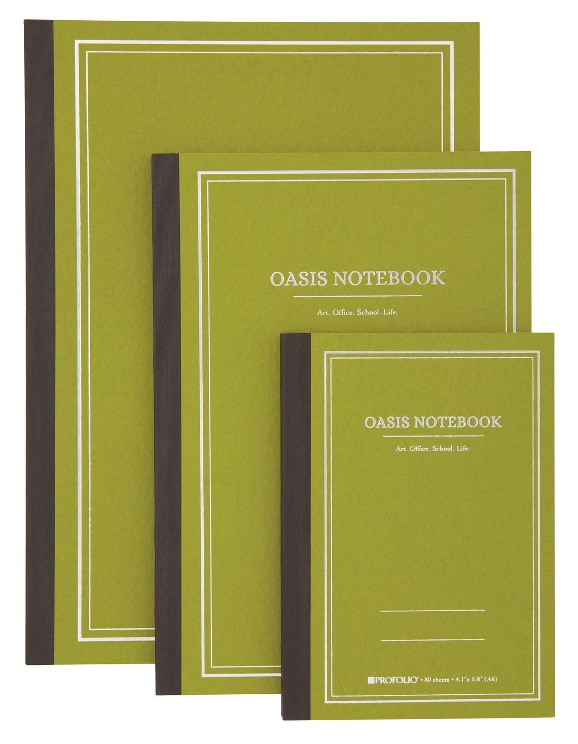 Profolio Oasis Notebooks (Avocado)
