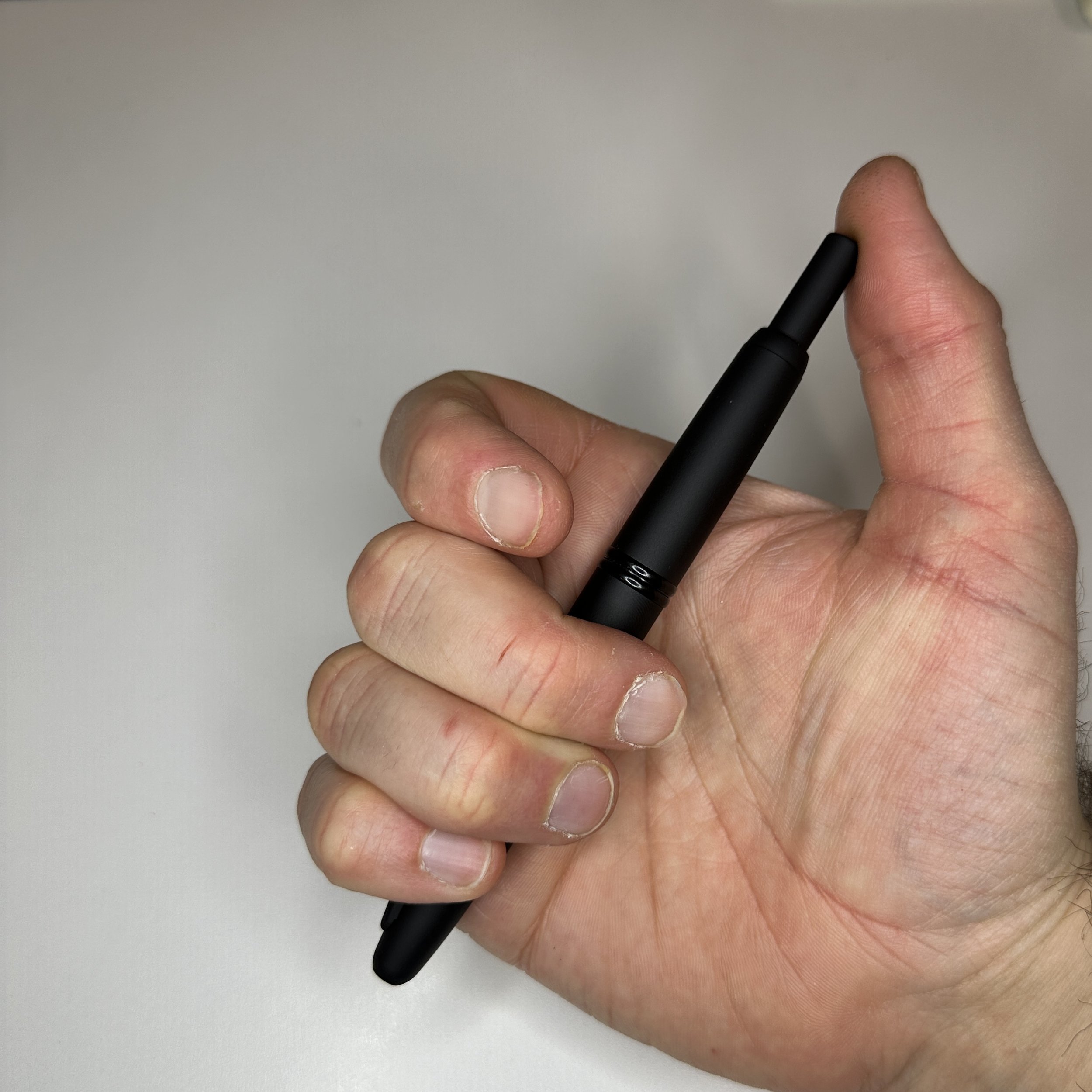 Pilot Vanishing Point Matte Black Retracted