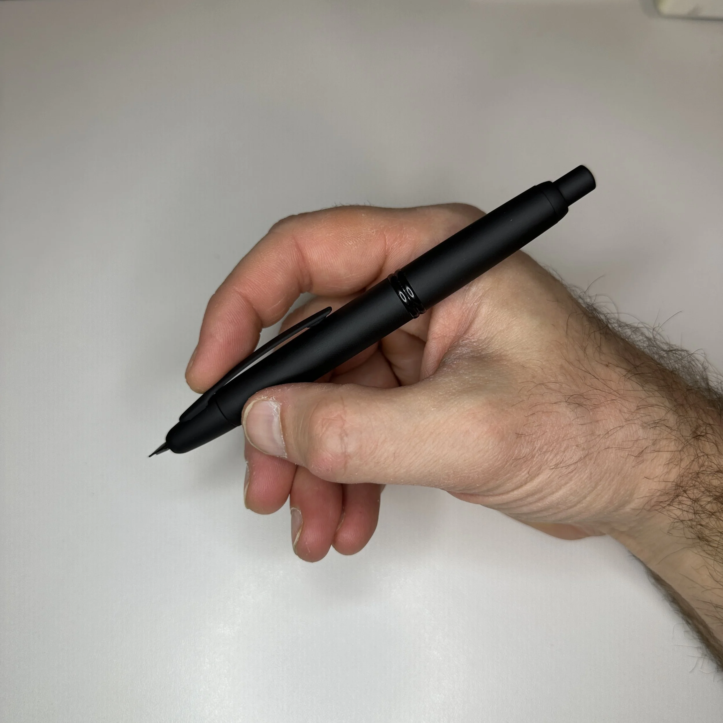 Pilot Vanishing Point Matte Black In-Hand