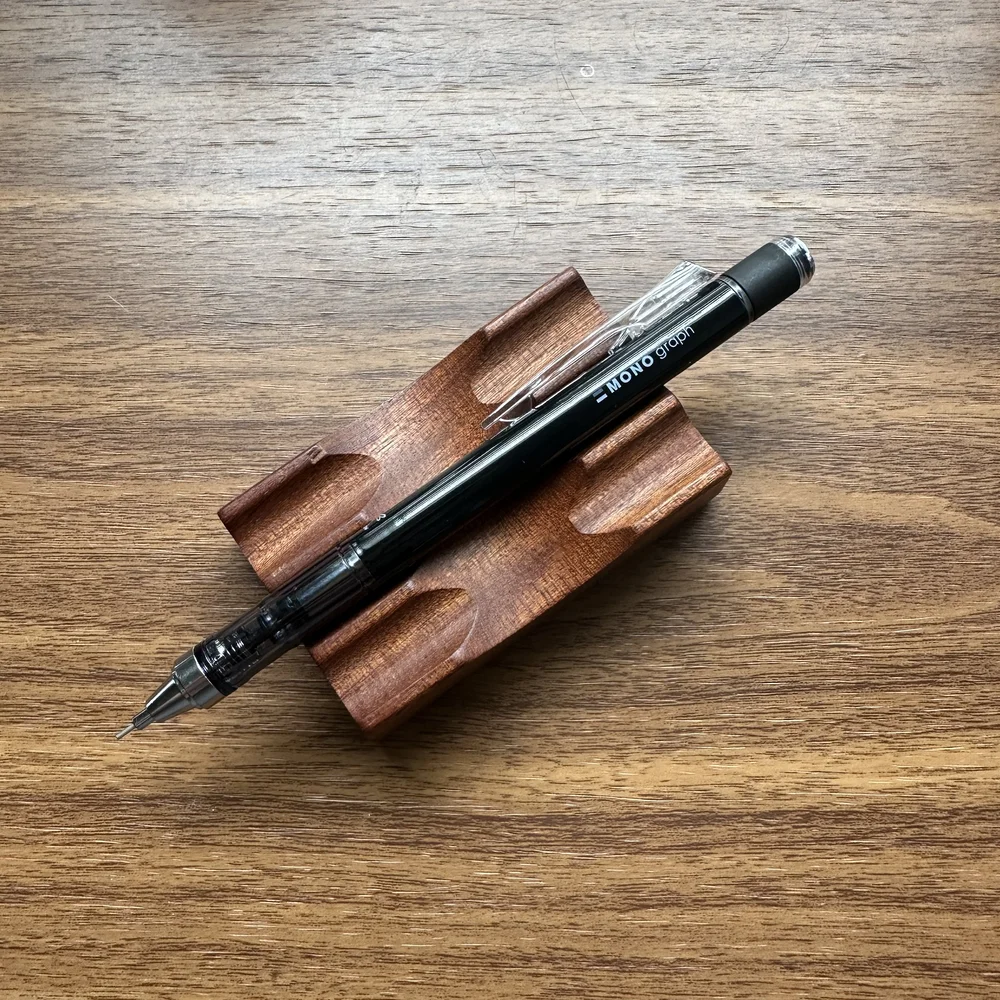 Tombow Mono Graph Fine Mechanical Pencil - 0.3mm, Black, With MONO Eraser