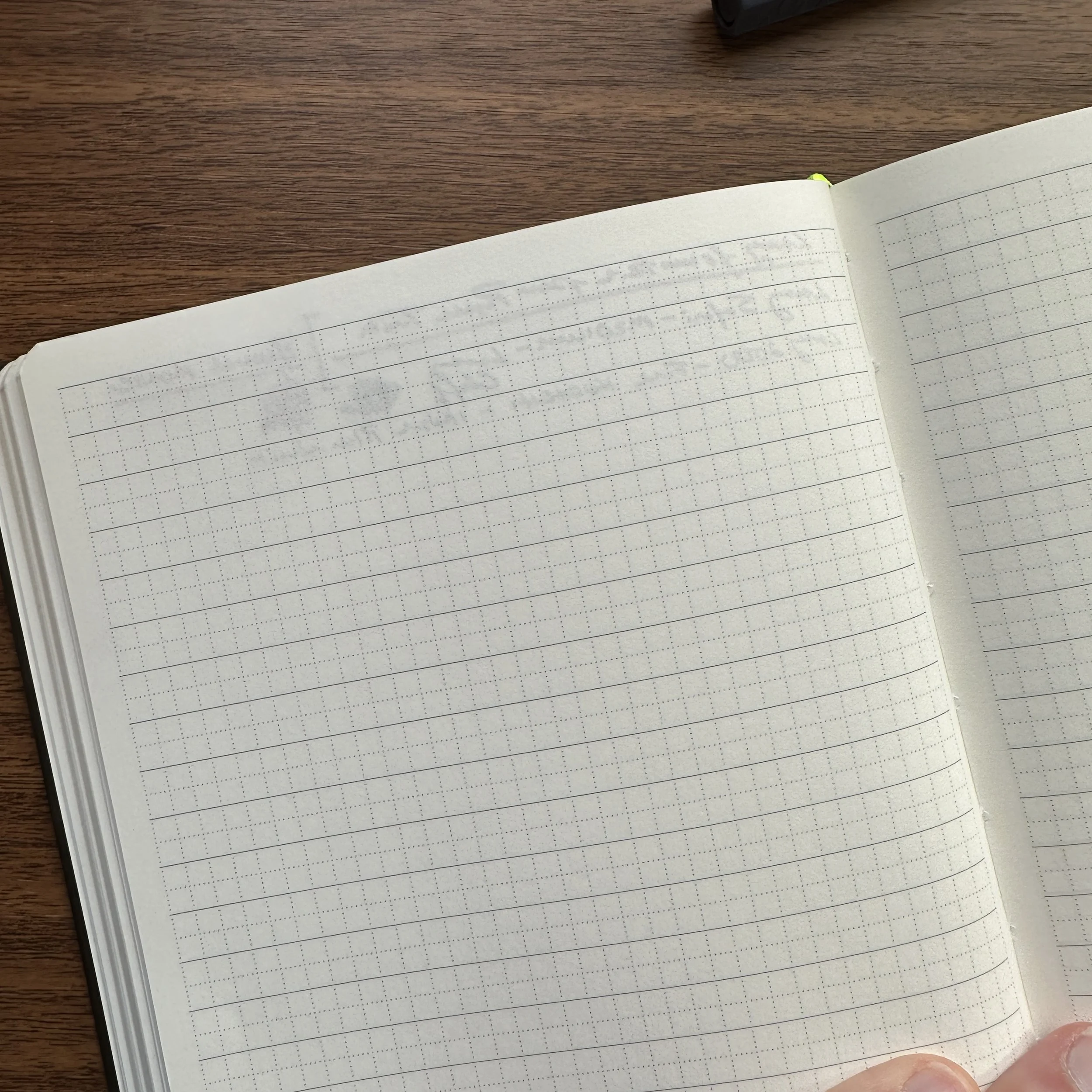 Lamy Ruling Writing Sample (Reverse)