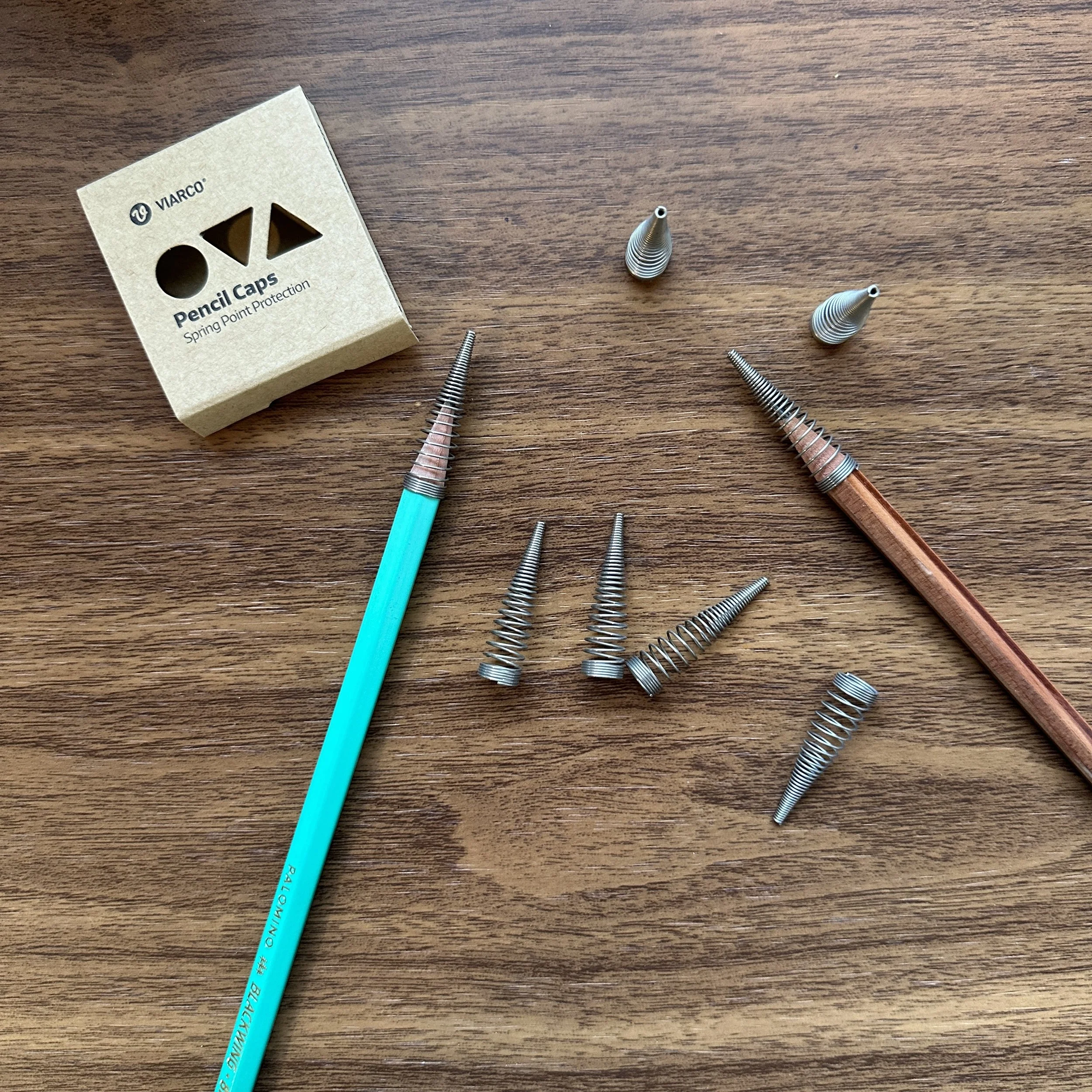 Viarco Stainless Steel Pencil Caps