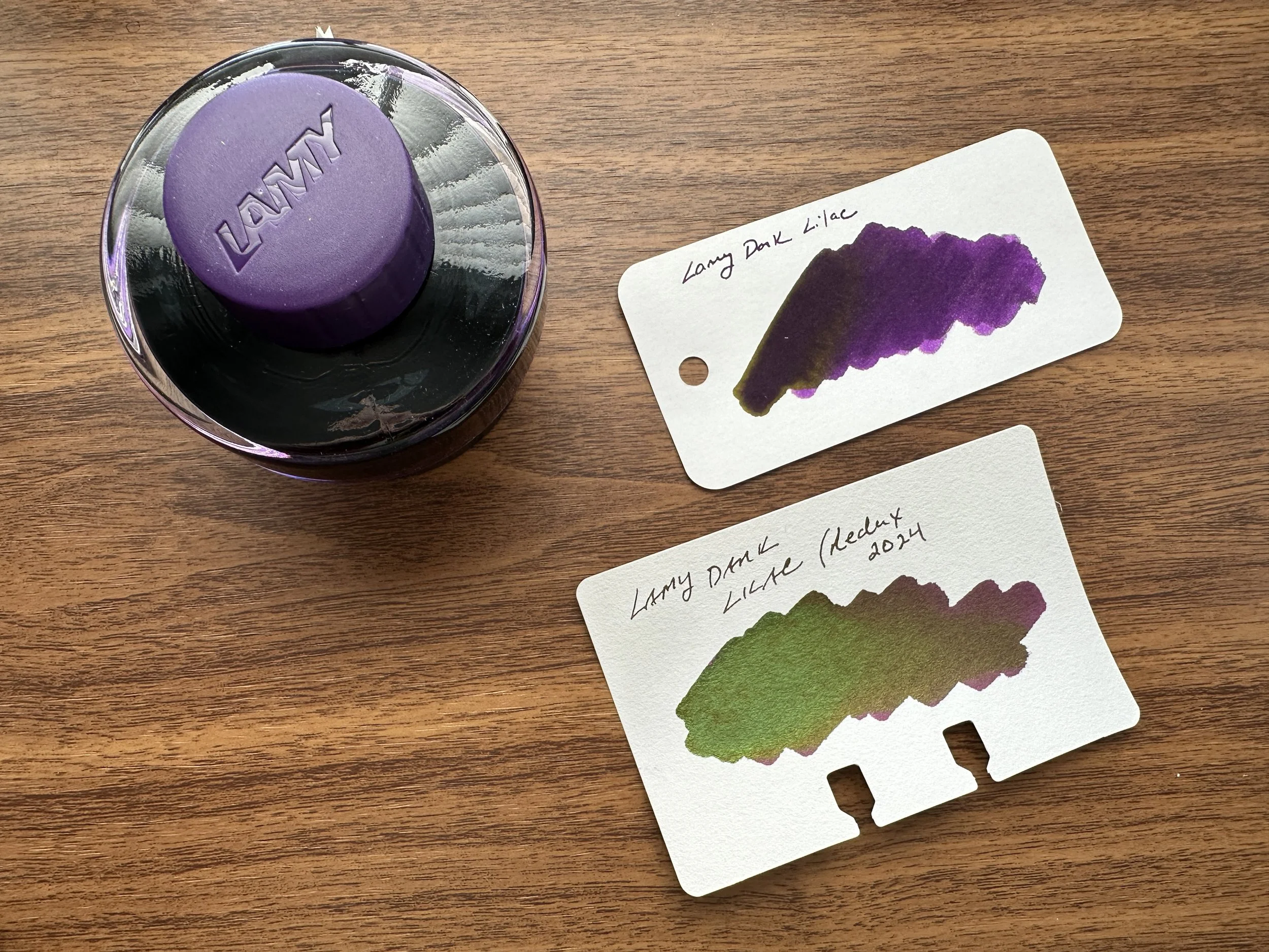 Lamy Dark Lilac, New and Old Comparison