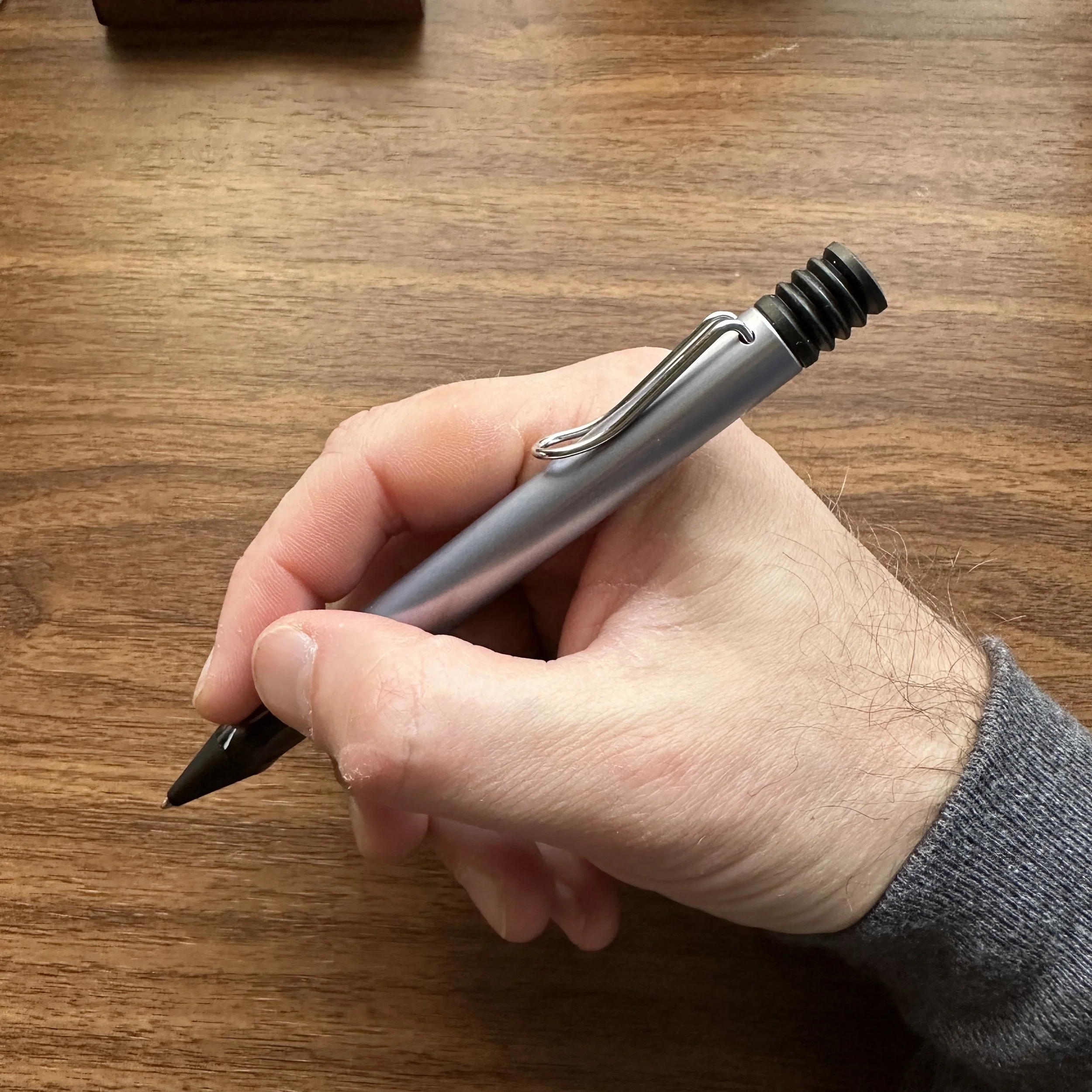 Lamy AL-Star Special Edition Ballpoint Azure In-Hand