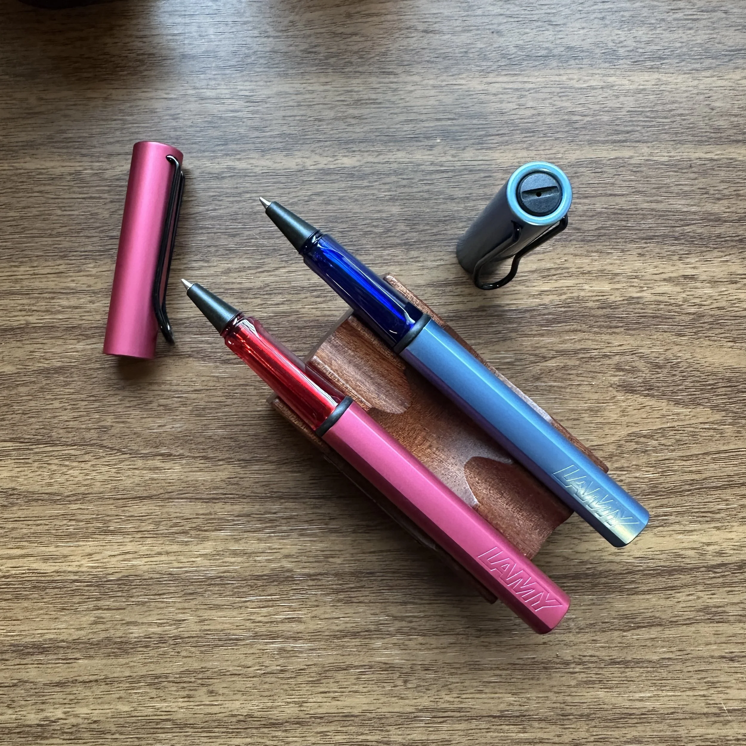 Lamy AL-Star 2024 Fiery and Aquatic Rollerballs