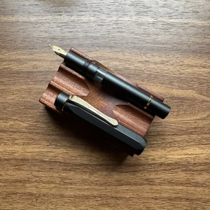 Penna Stilografica Kaweco AL Sport Piston Filler - Starter Set Nero, Pennino M - Foto 3